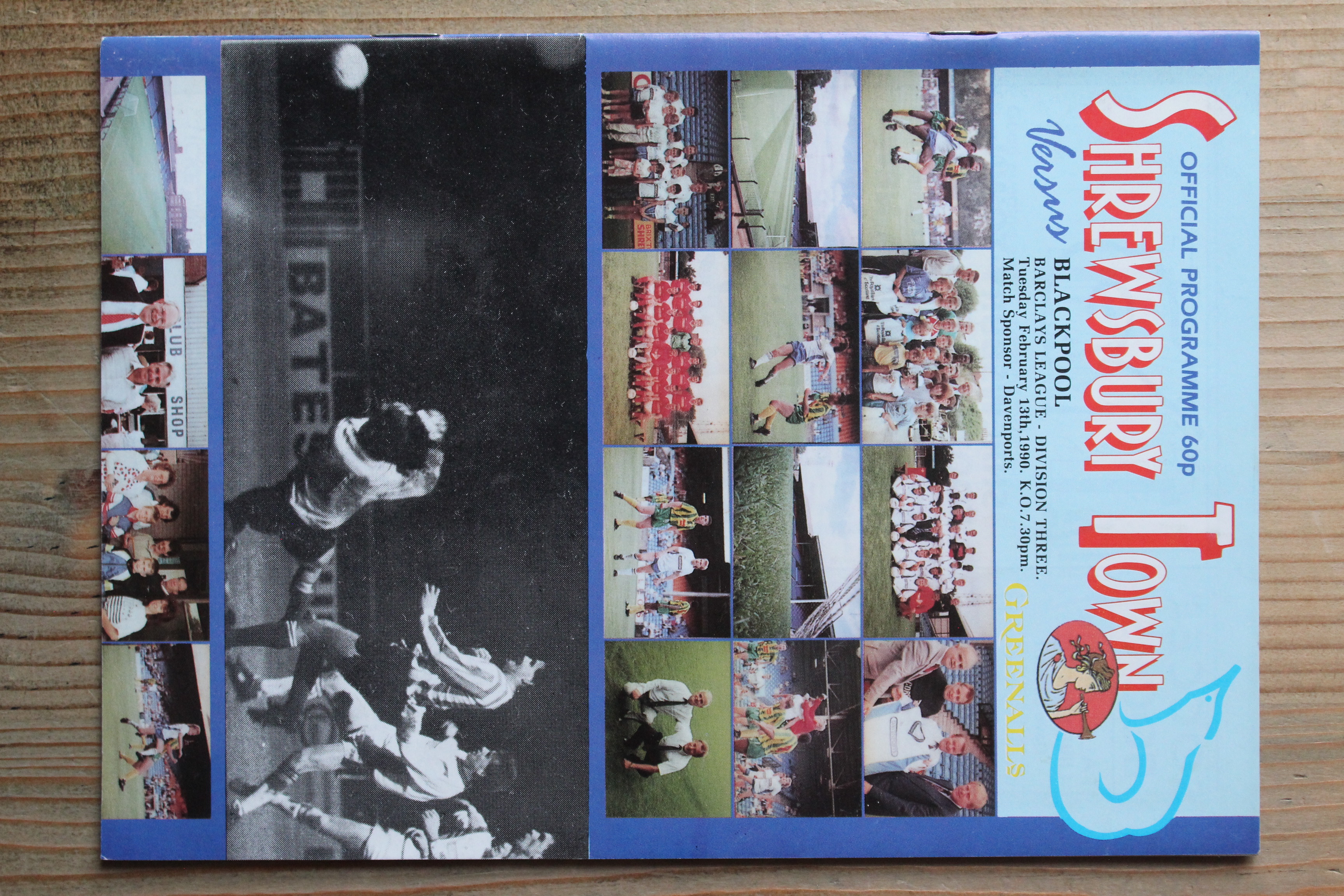 Shrewsbury Town FC v Blackpool FC