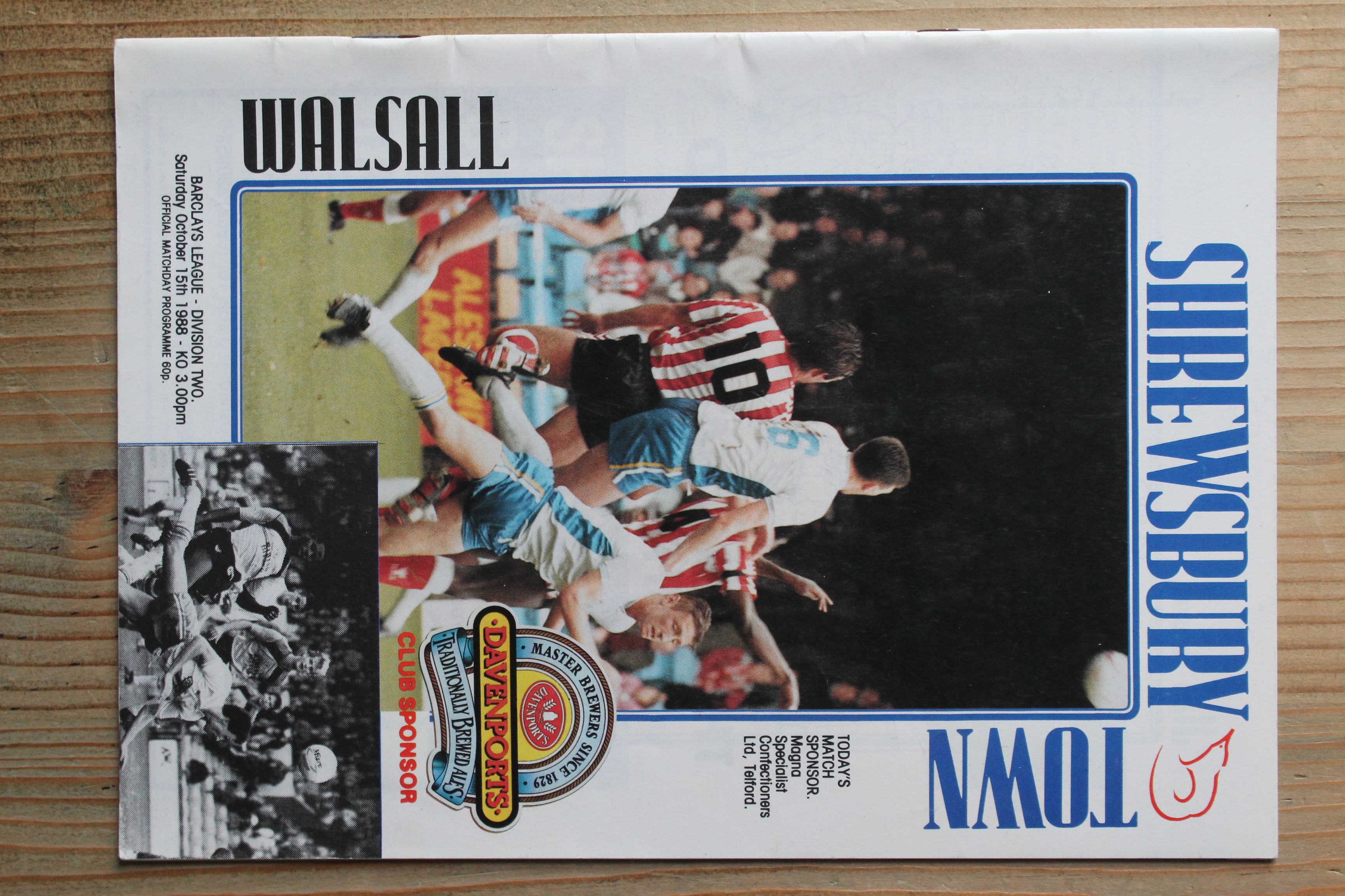 Shrewsbury Town FC v Walsall FC