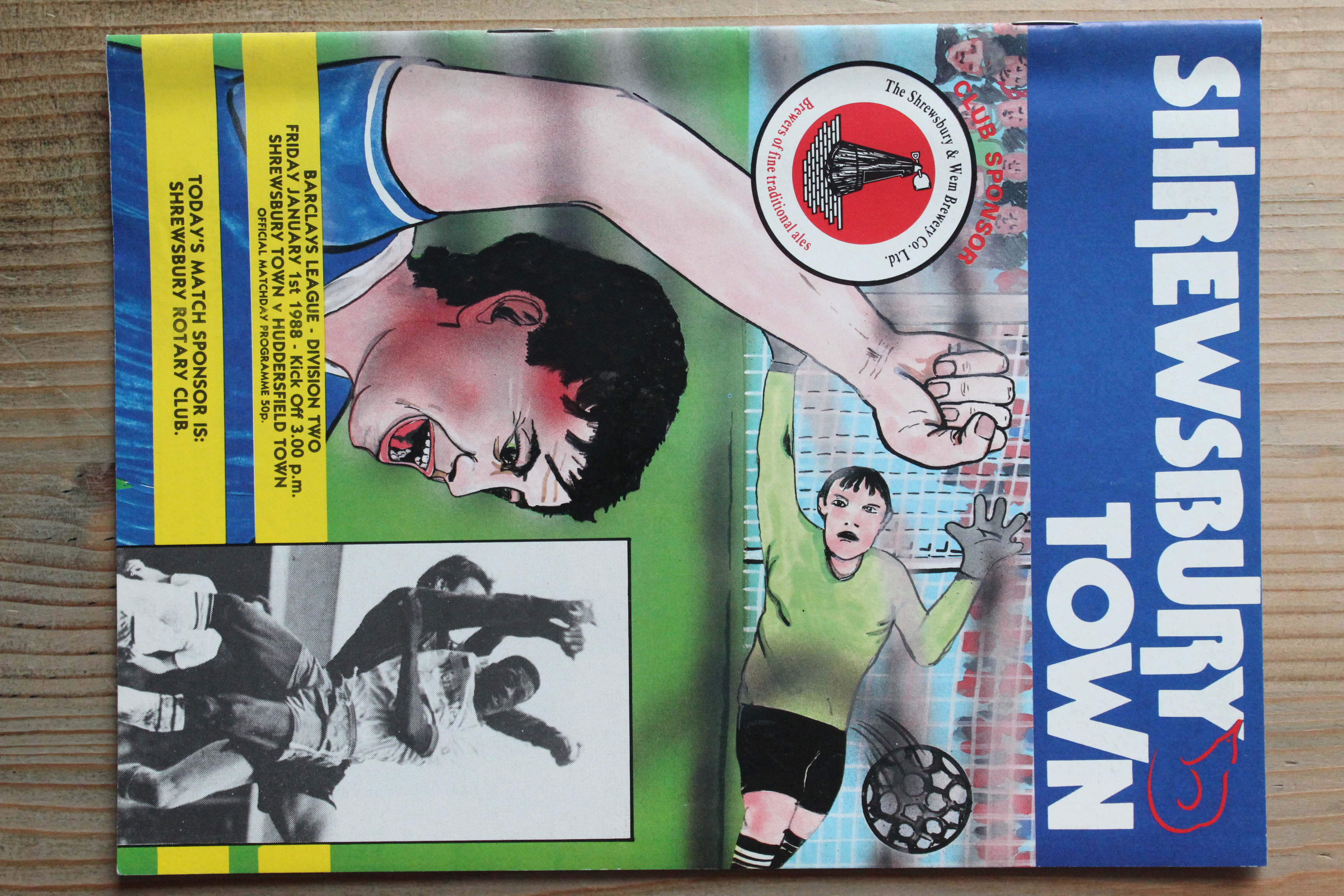 Shrewsbury Town FC v Huddersfield Town FC