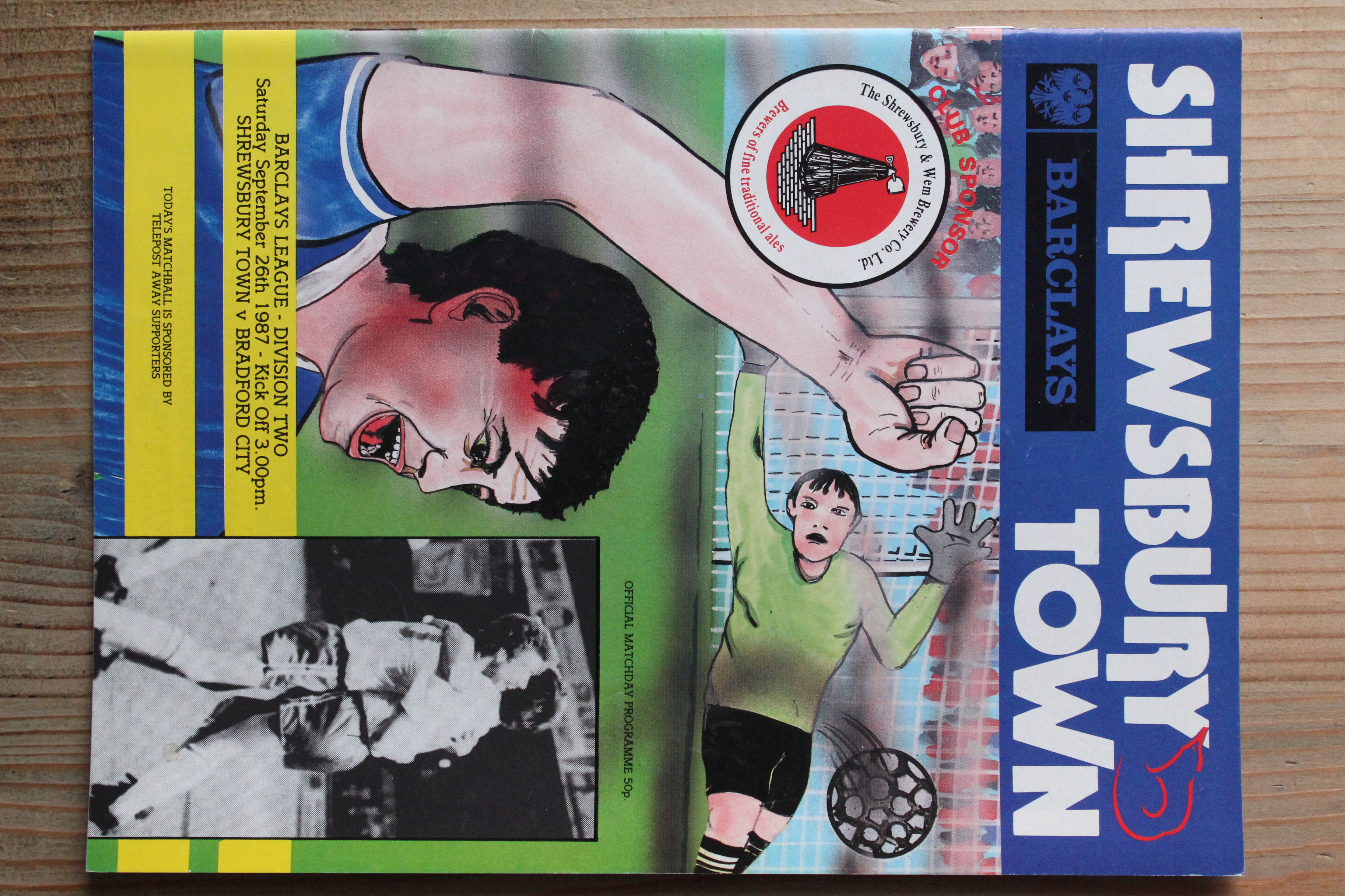 Shrewsbury Town FC v Bradford City FC