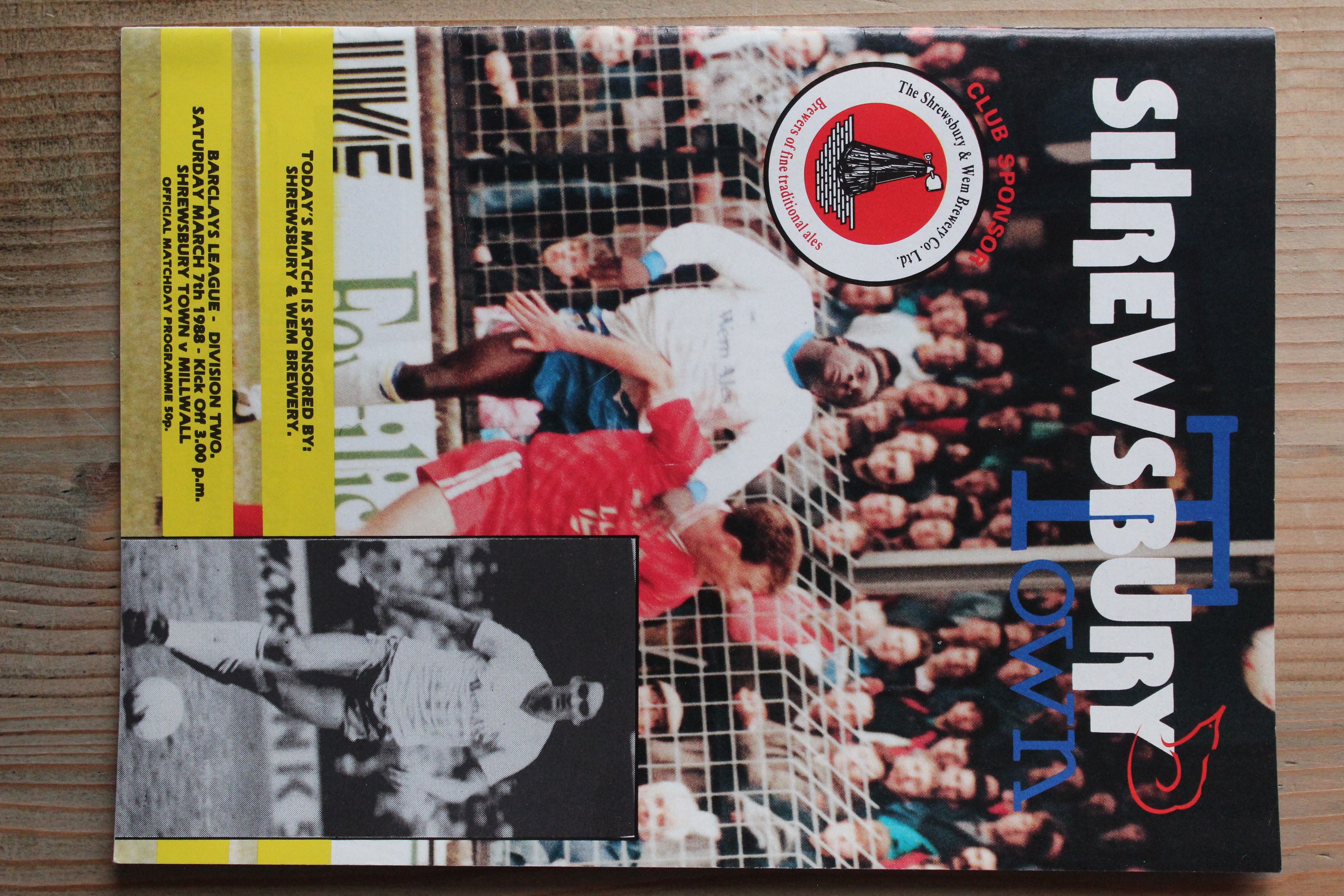 Shrewsbury Town FC v Millwall FC