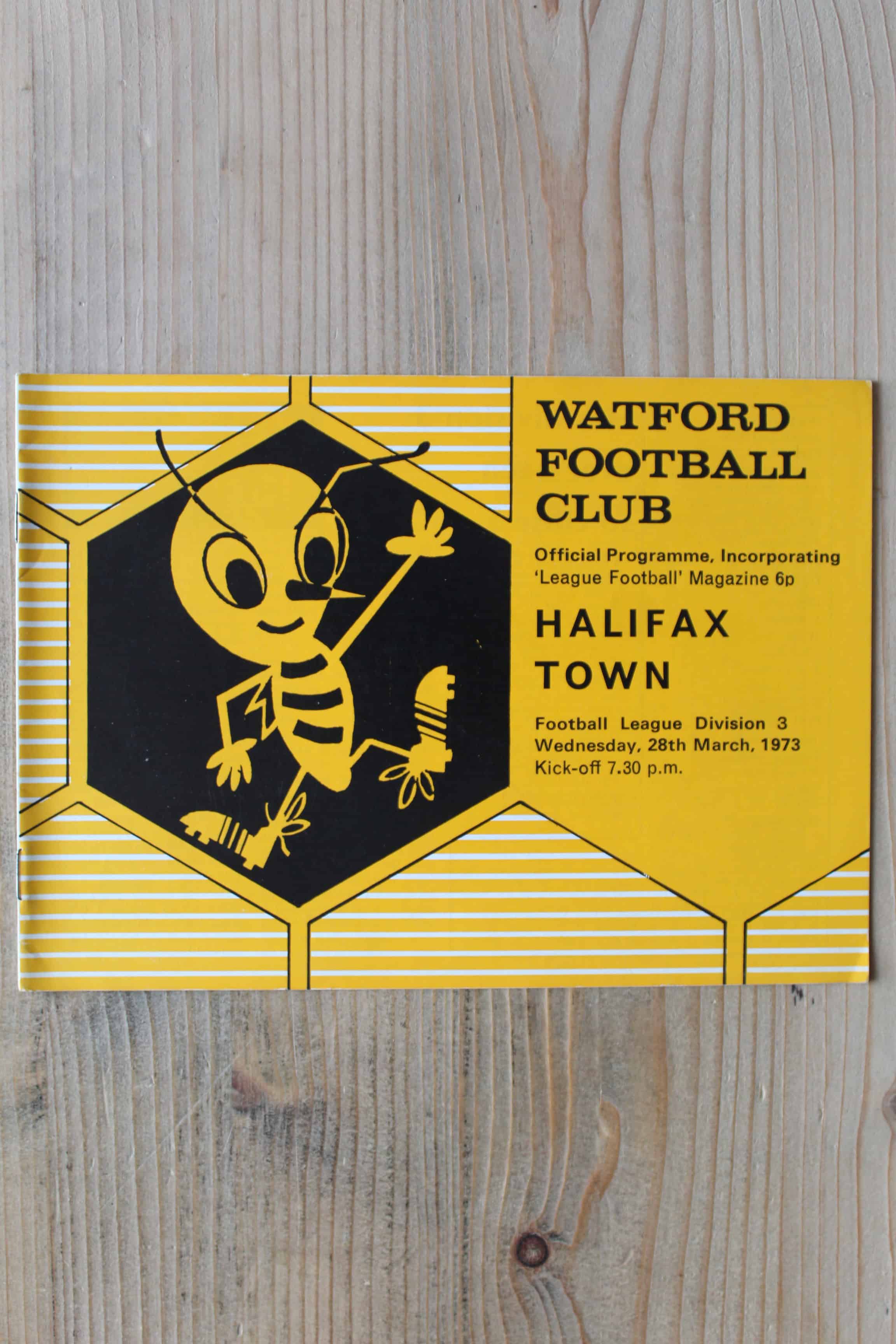 Watford FC v Halifax Town A.F.C