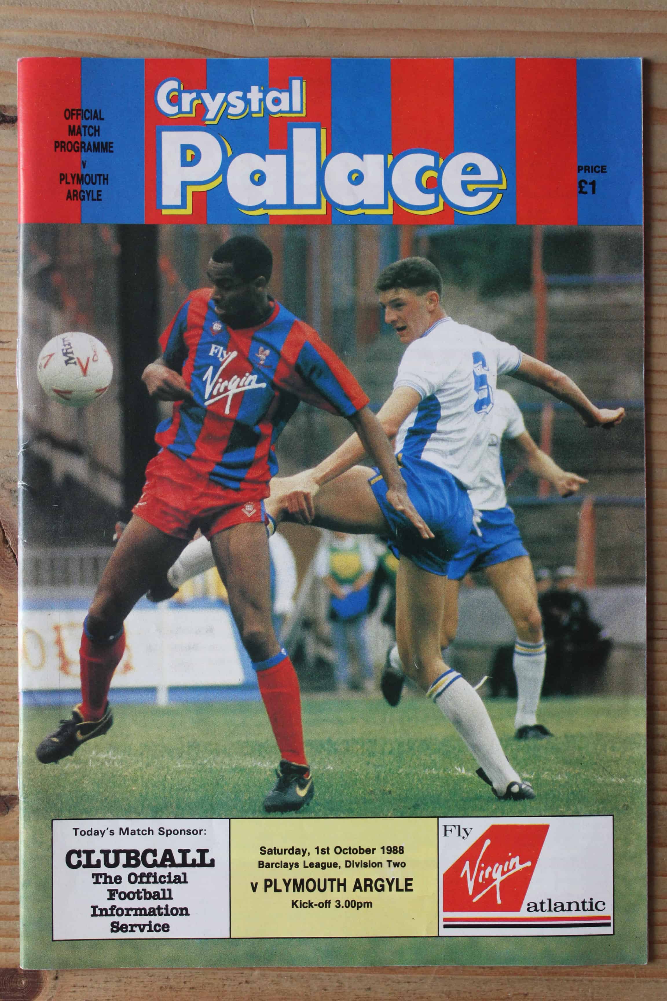 Crystal Palace FC v Plymouth Argyle FC