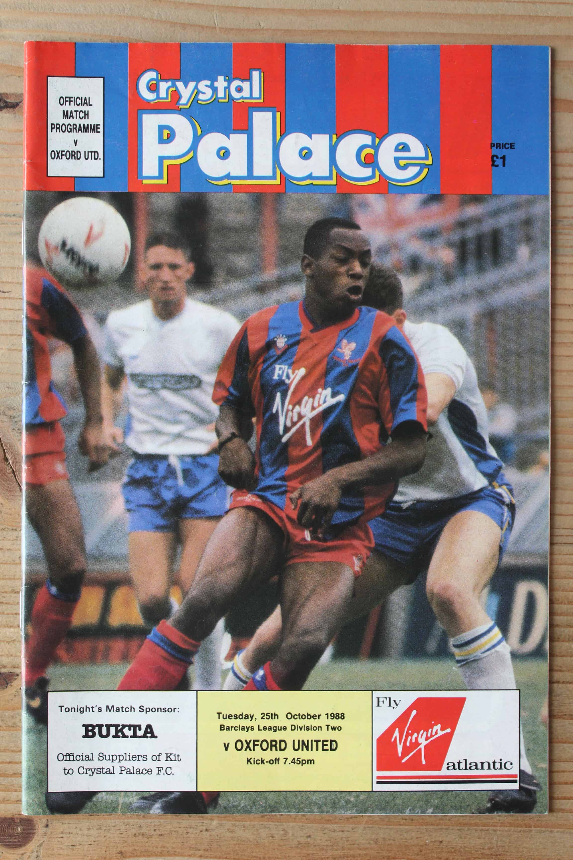 Crystal Palace FC v Oxford United FC