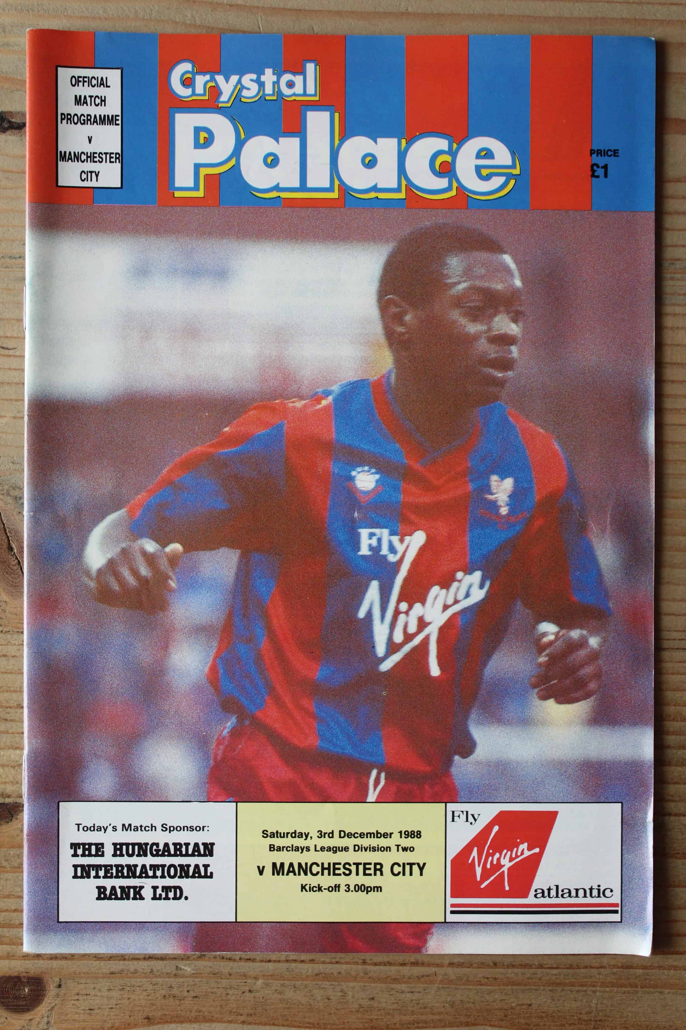 Crystal Palace FC v Manchester City FC