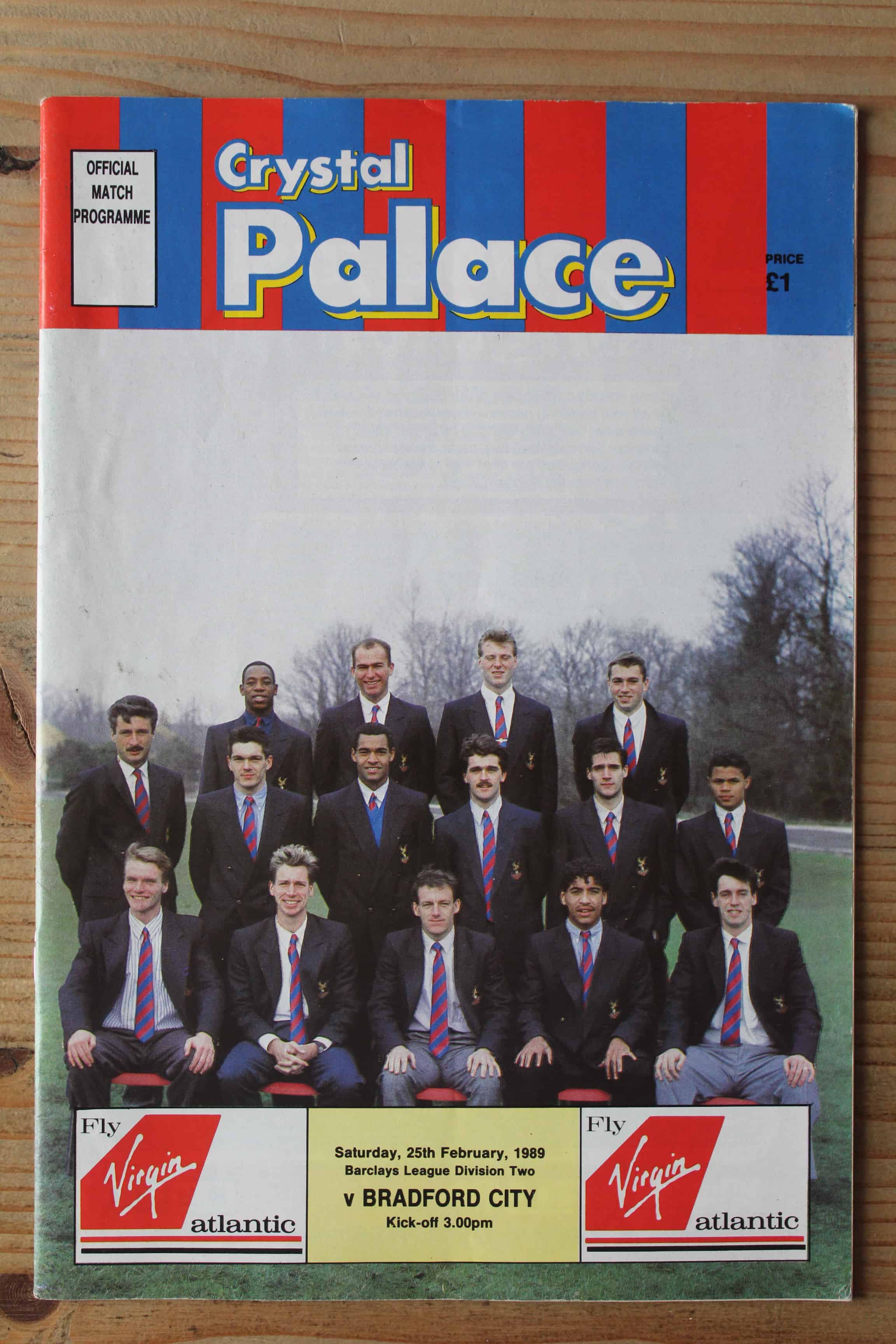 Crystal Palace FC v Bradford City FC