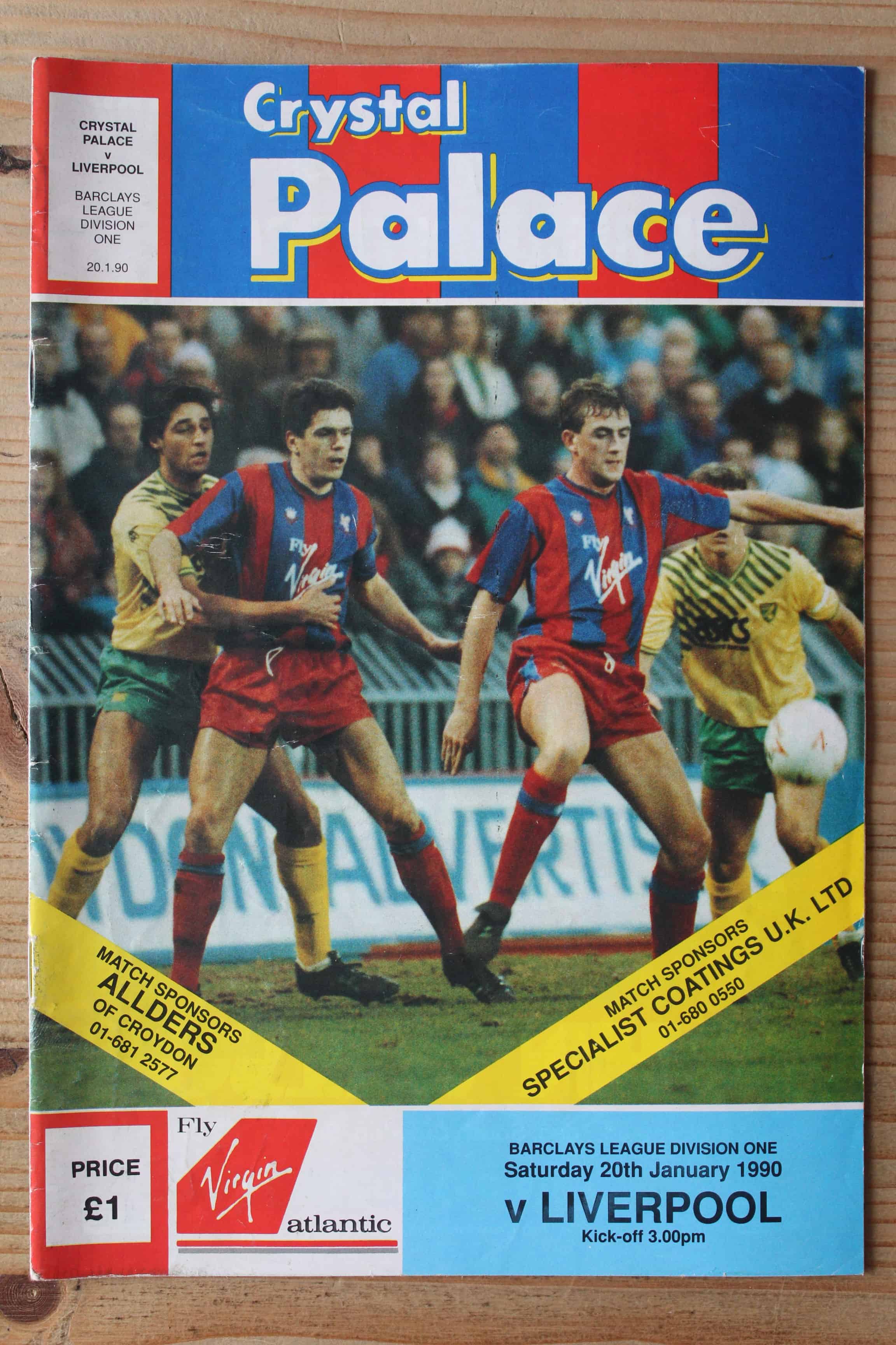 Crystal Palace FC v Liverpool FC