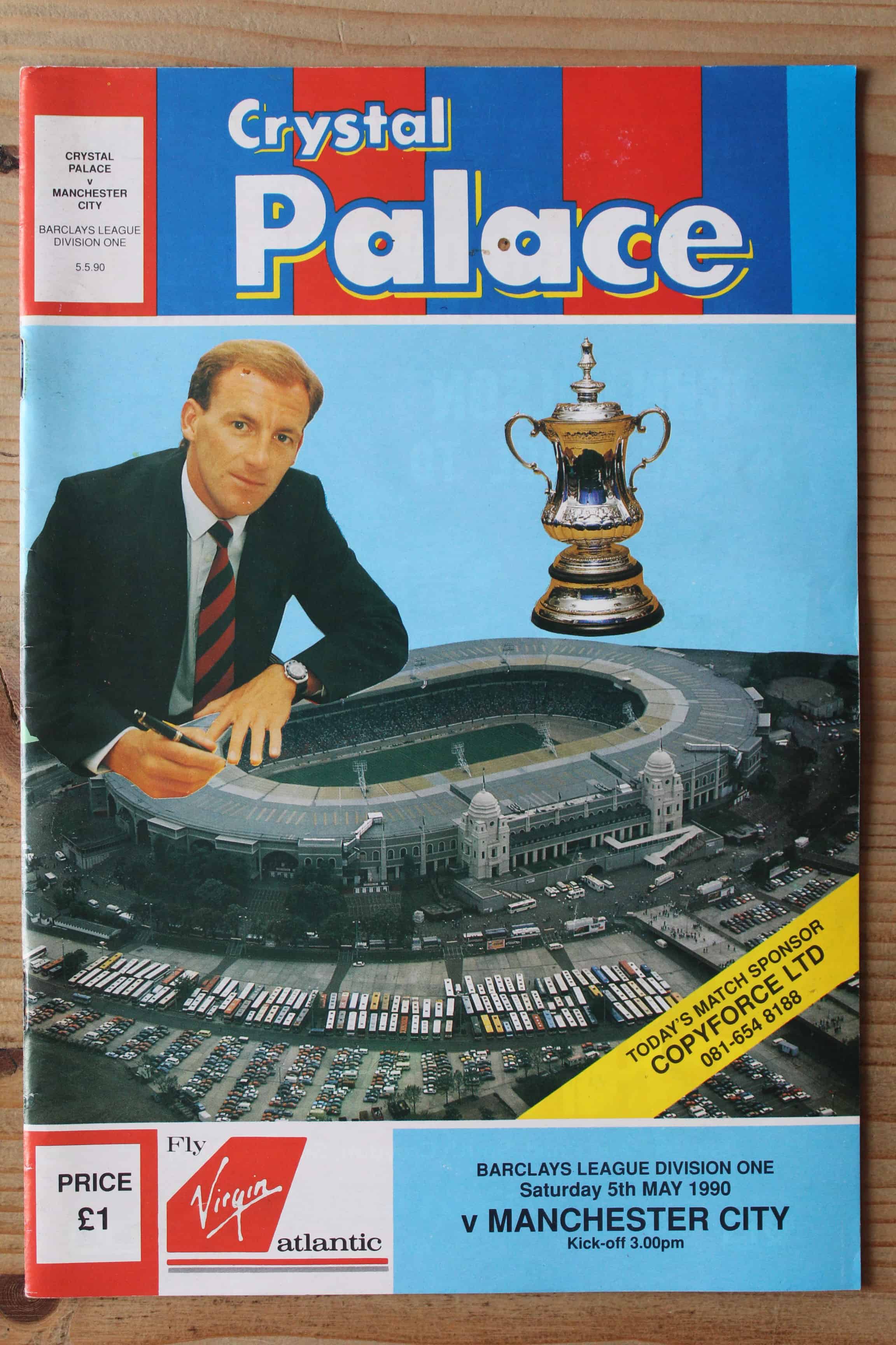 Crystal Palace FC v Manchester City FC