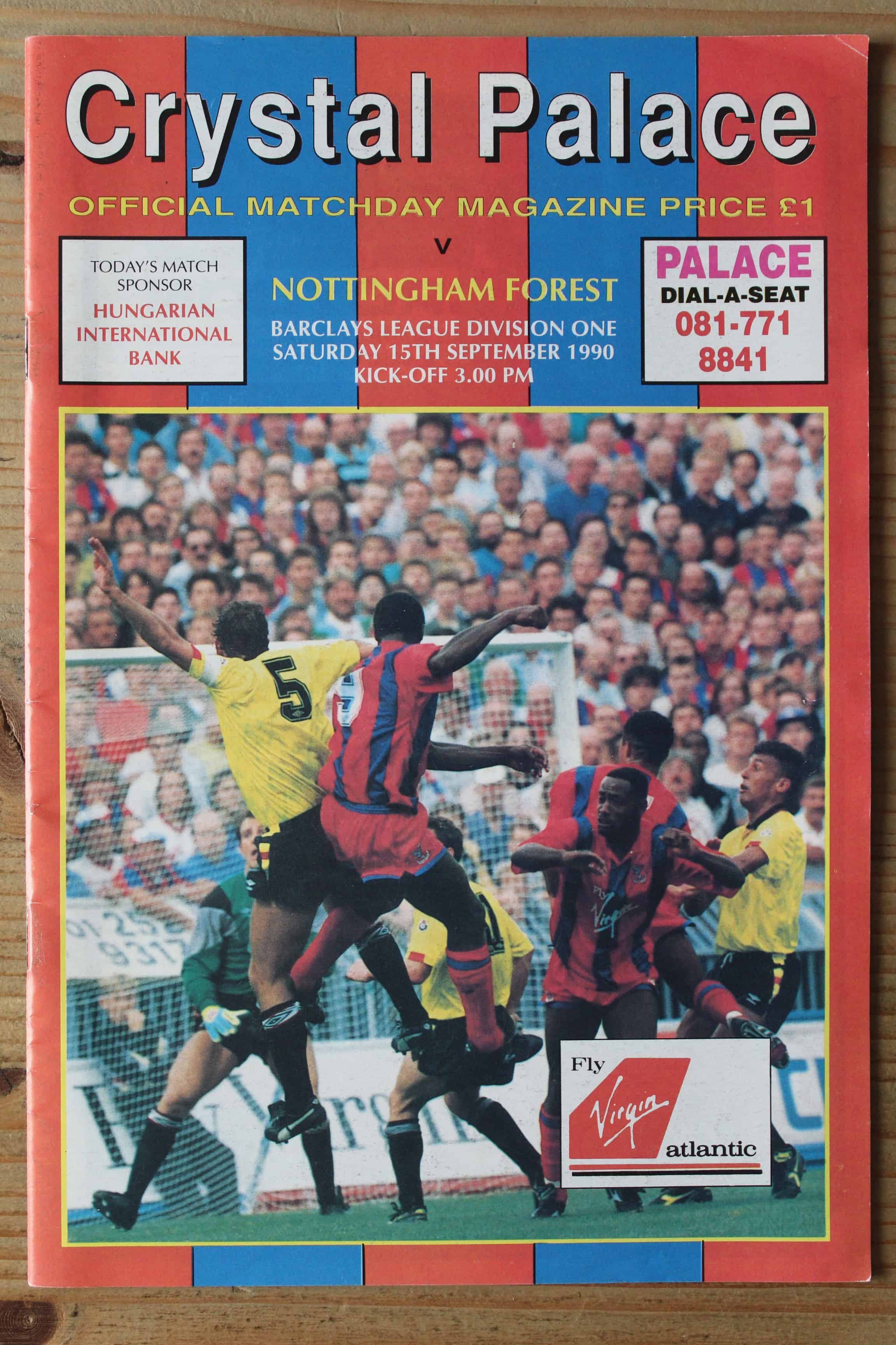 Crystal Palace FC v Nottingham Forest FC