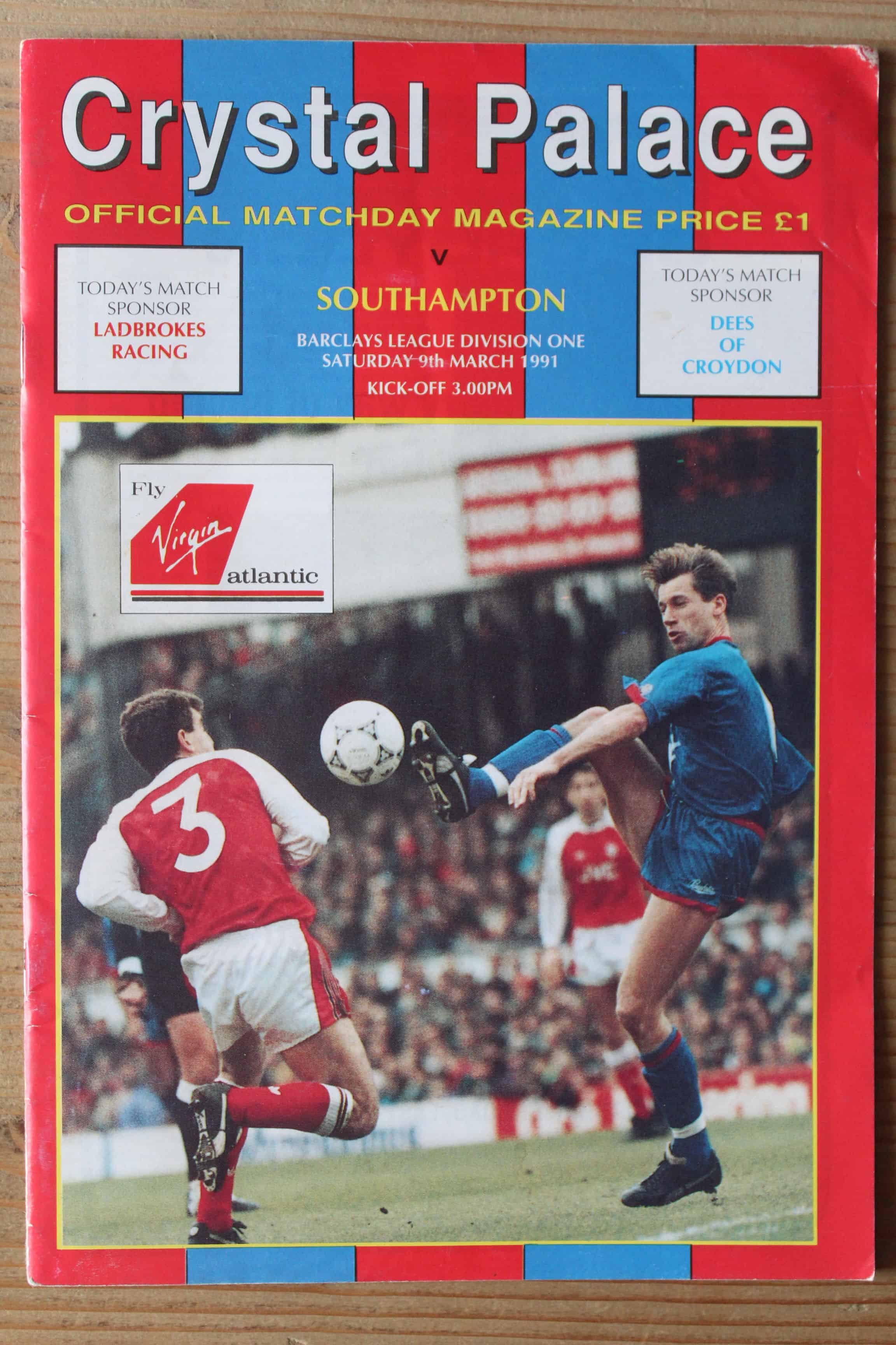 Crystal Palace FC v Southampton FC