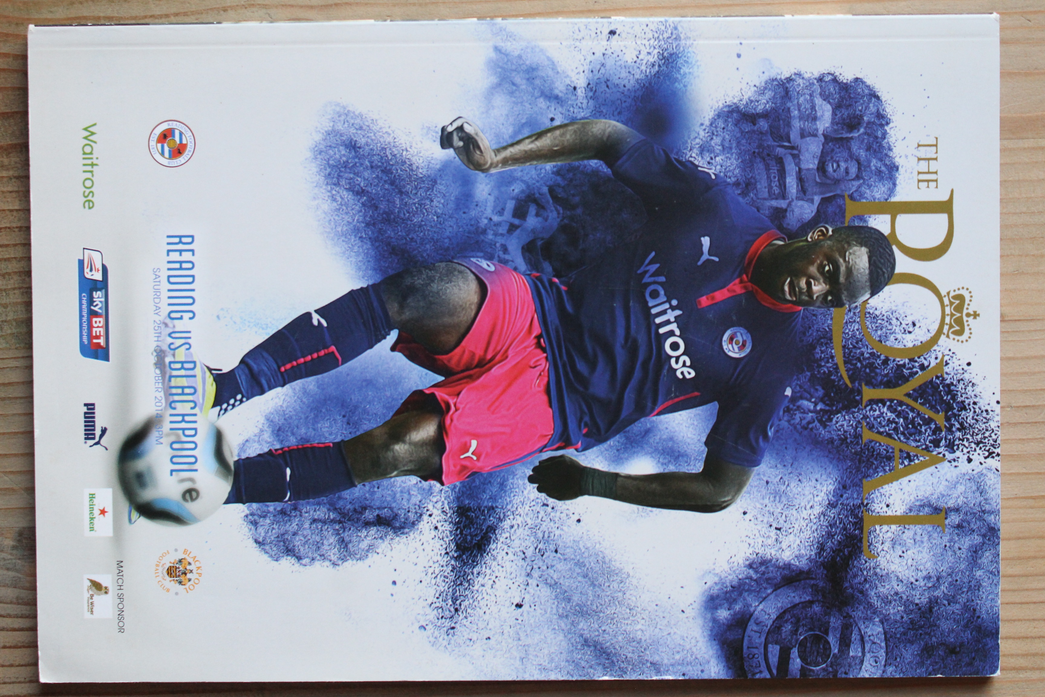 Reading FC v Blackpool FC