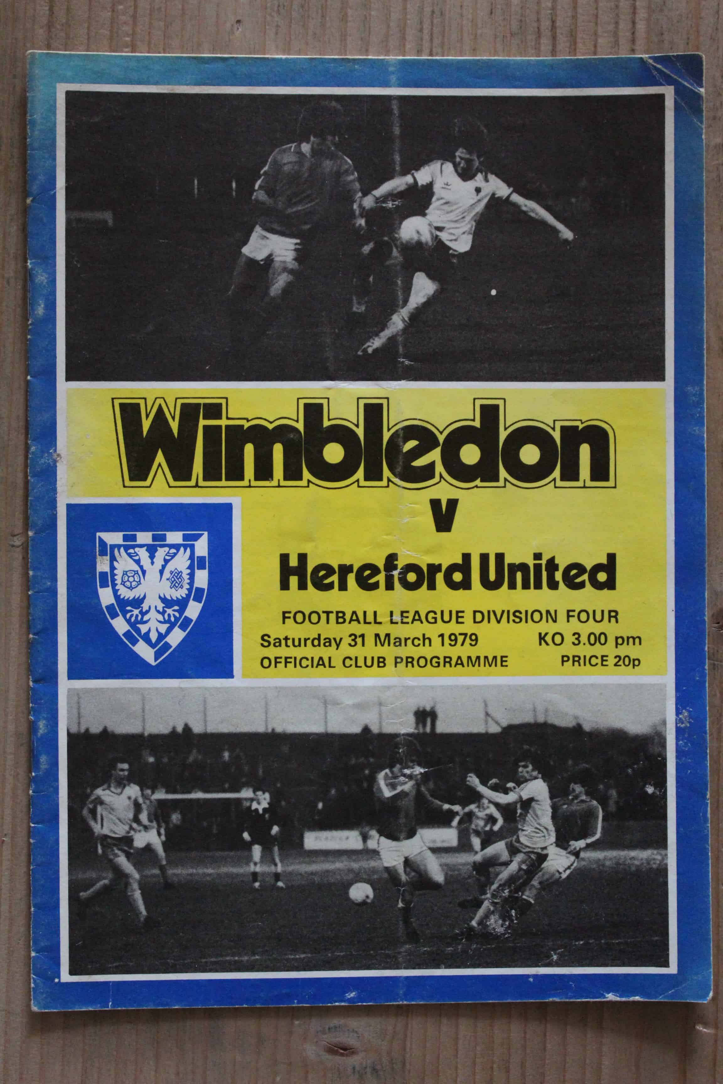 Wimbledon v Hereford United