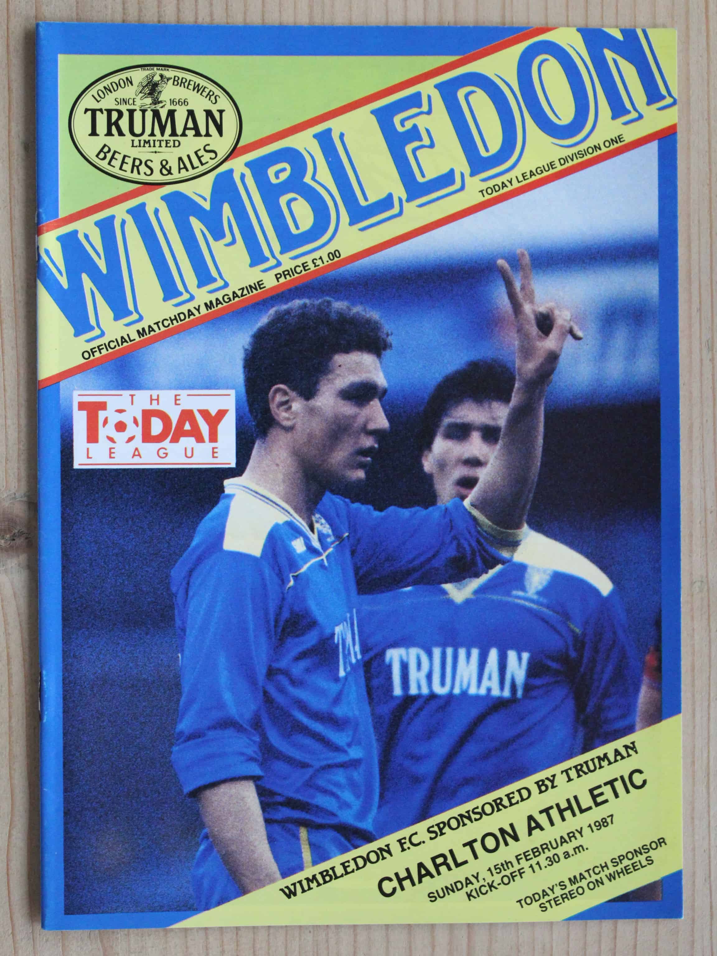 Wimbledon v Charlton Athletic FC