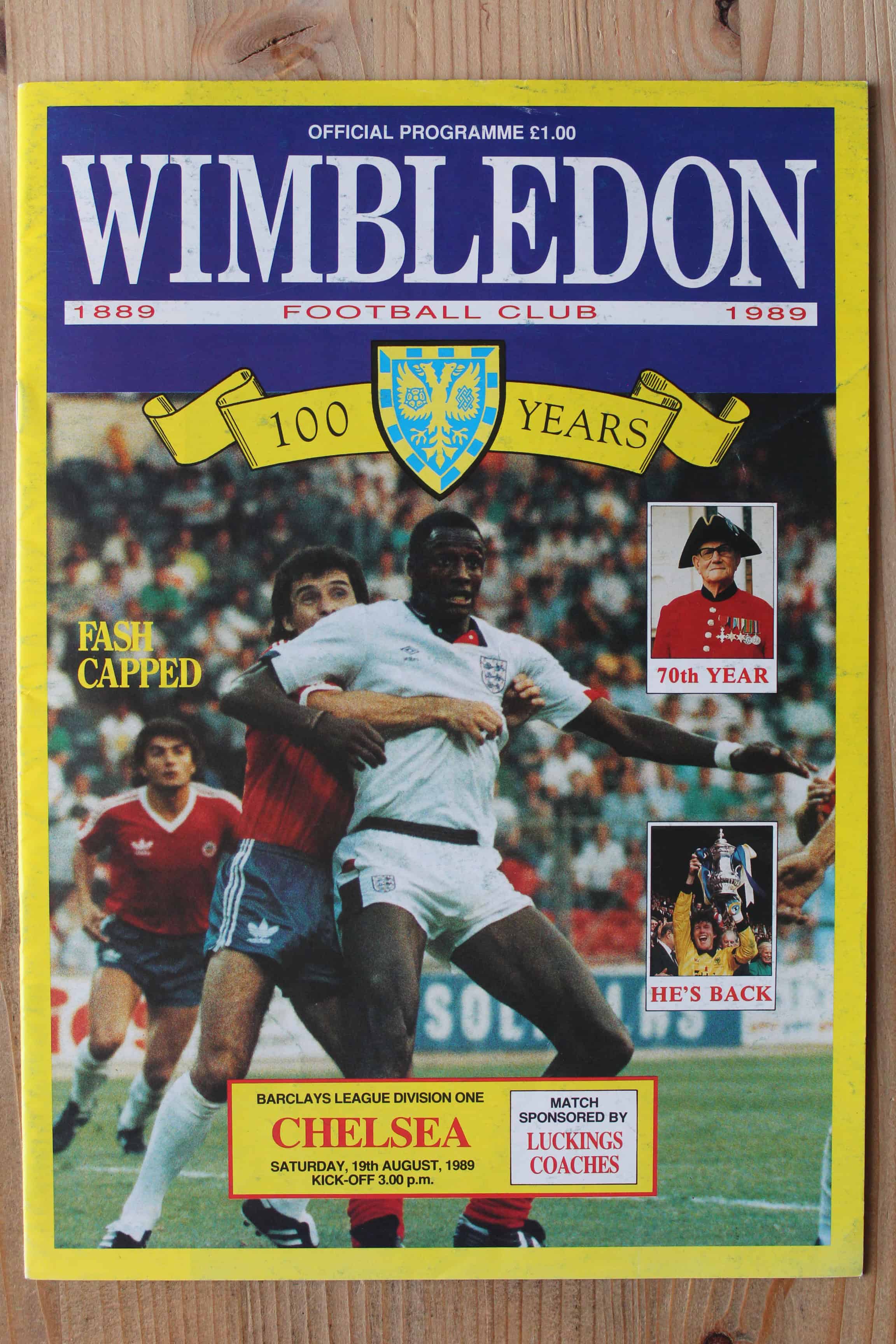 Wimbledon v Chelsea FC