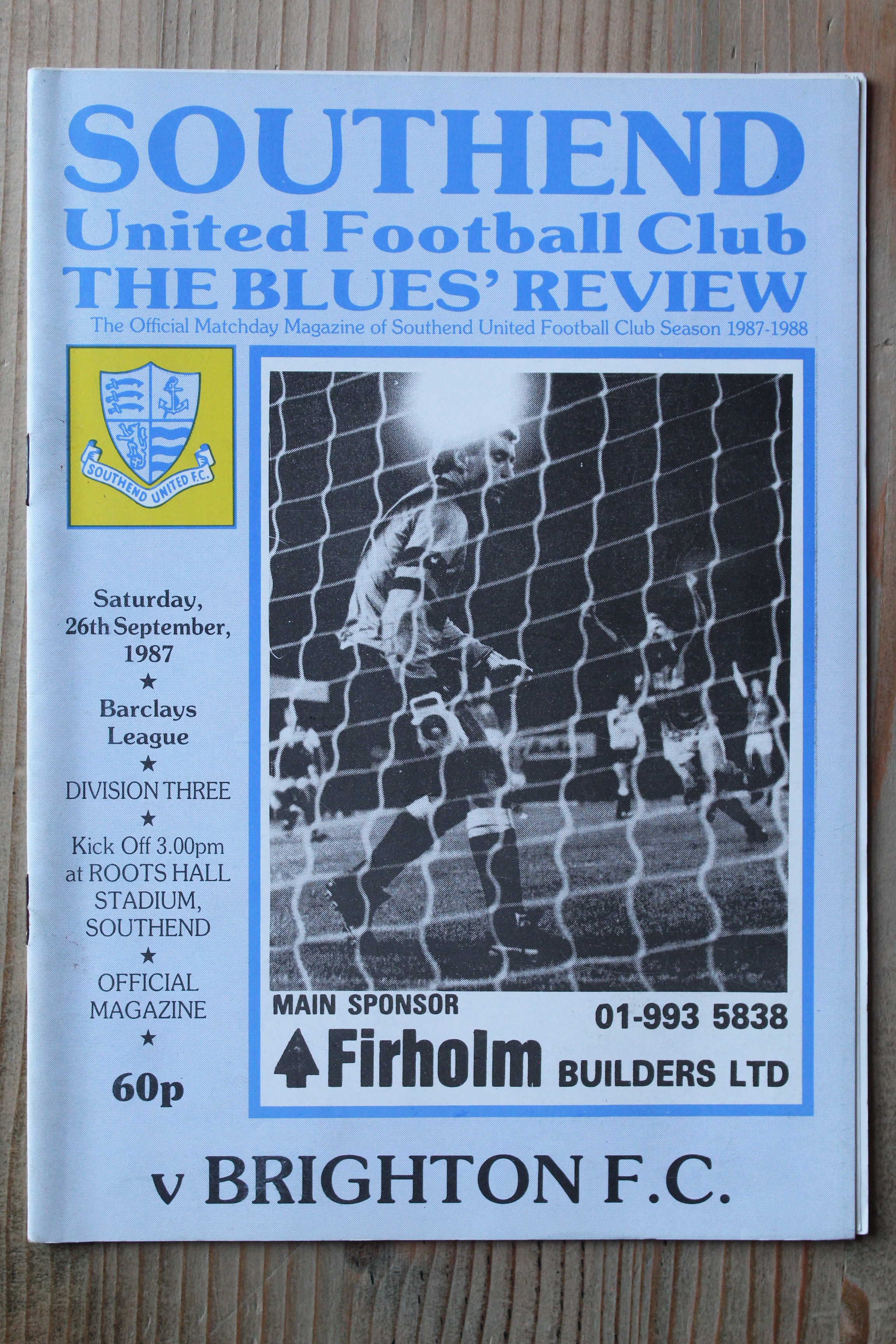 Southend United FC v Brighton & Hove Albion FC