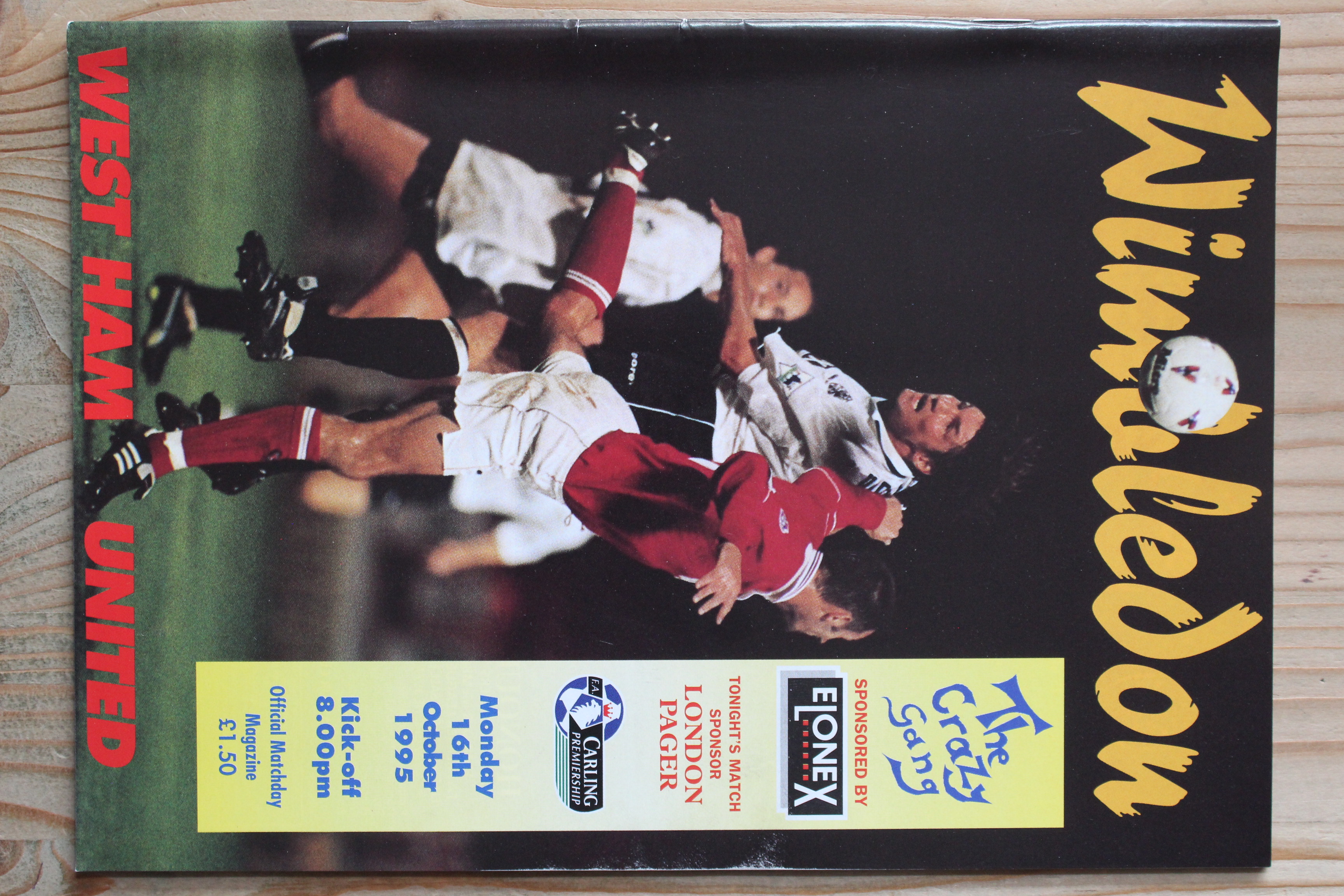 Wimbledon v West Ham United FC