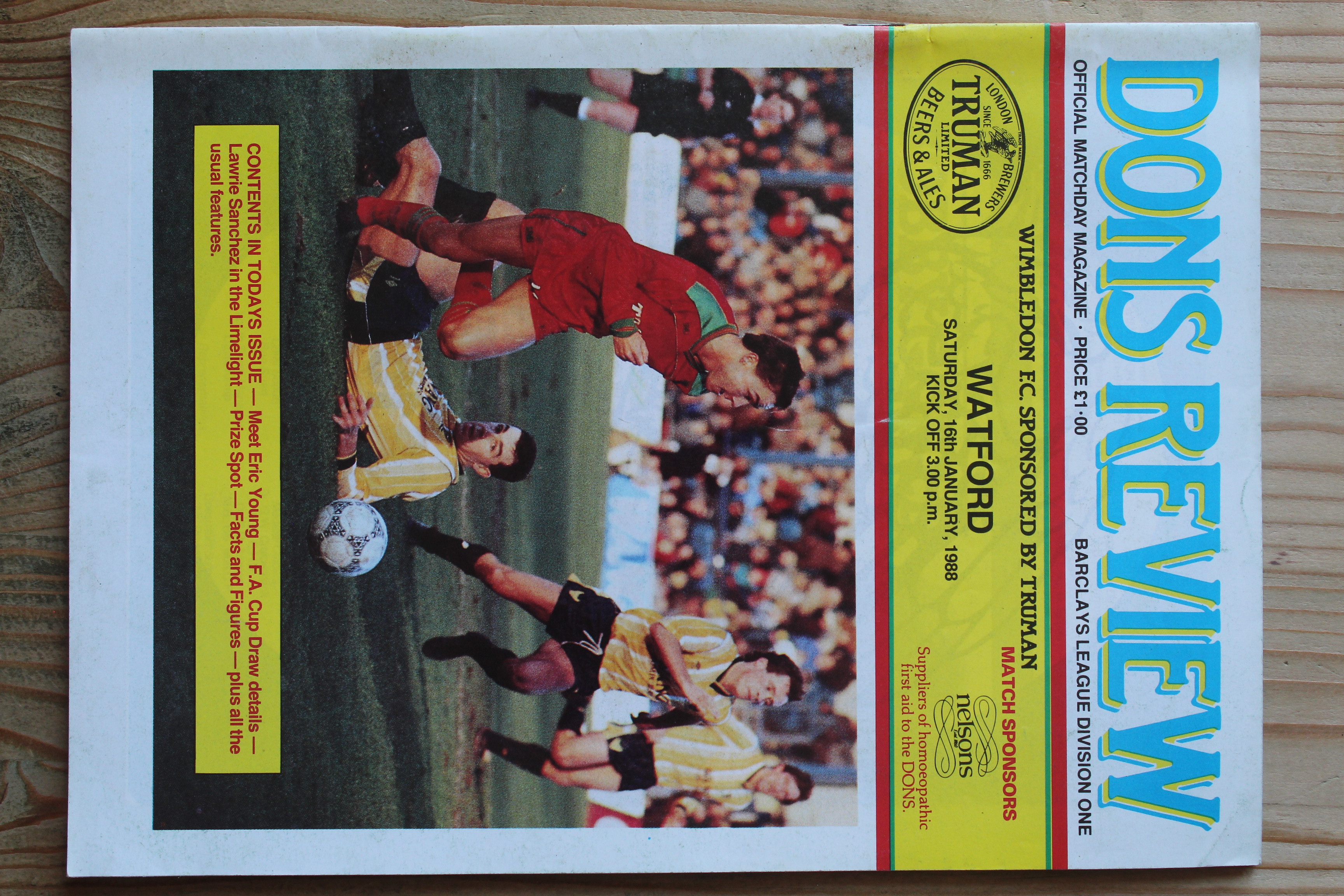 Wimbledon v Watford FC