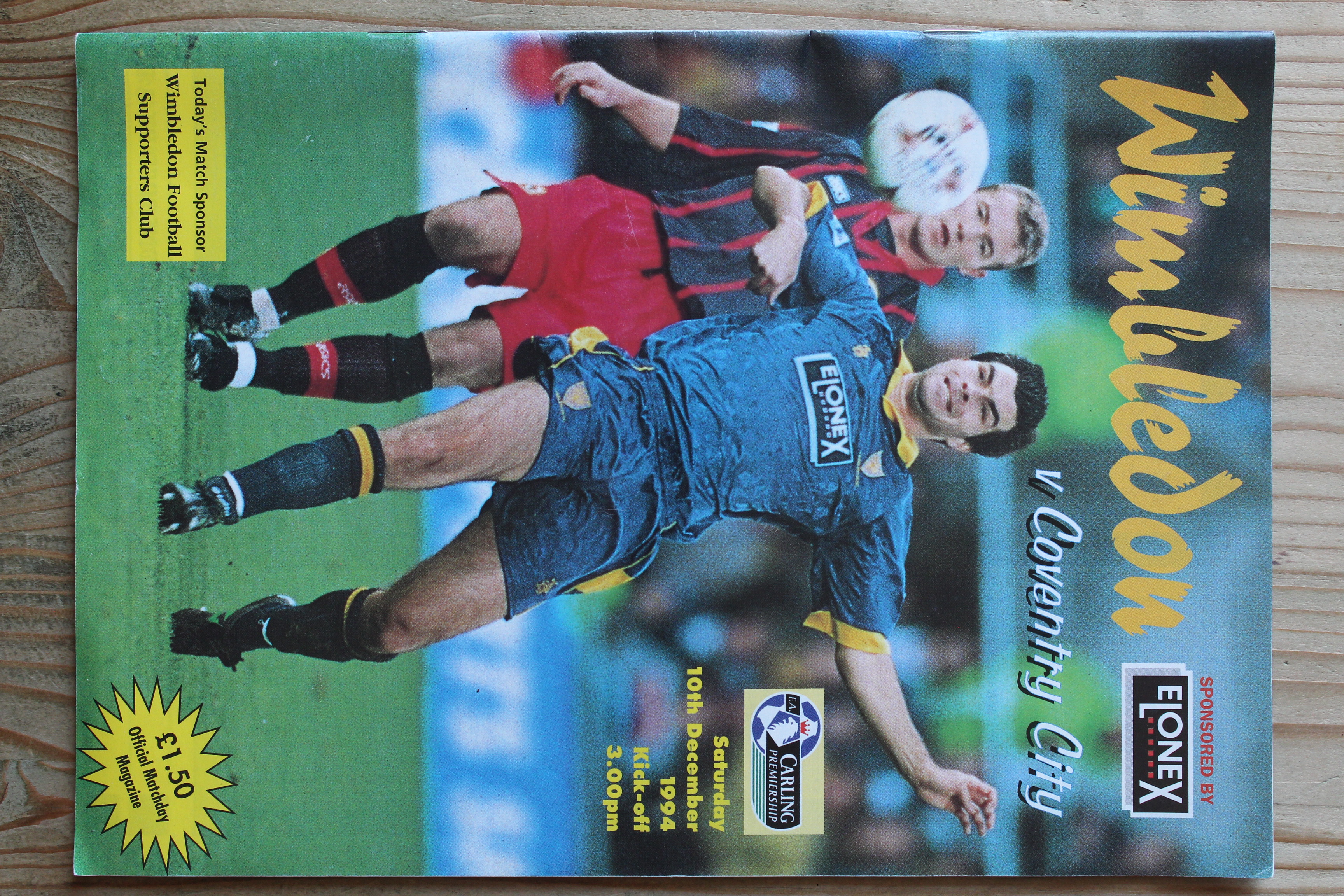 Wimbledon v Coventry City FC