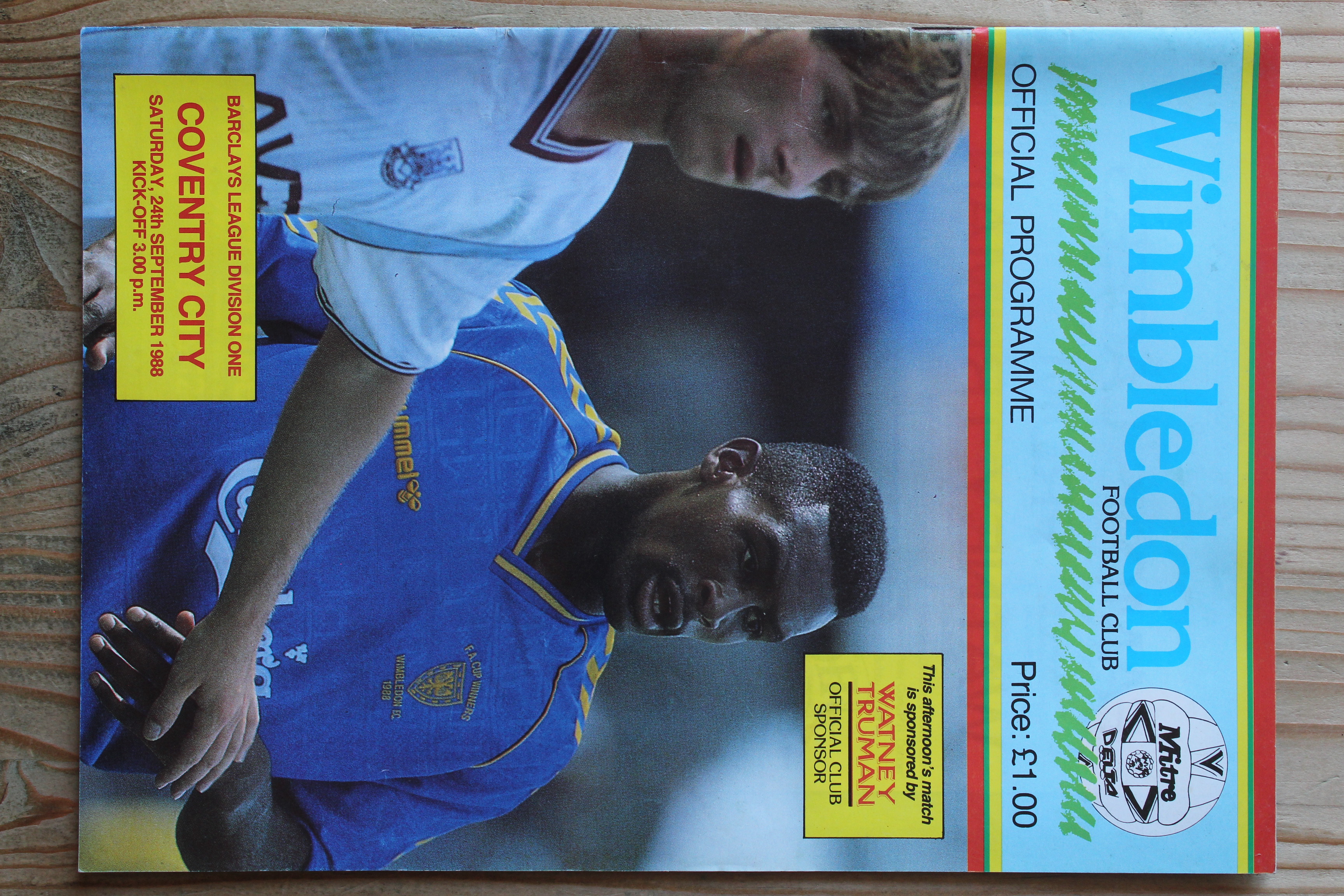 Wimbledon v Coventry City FC