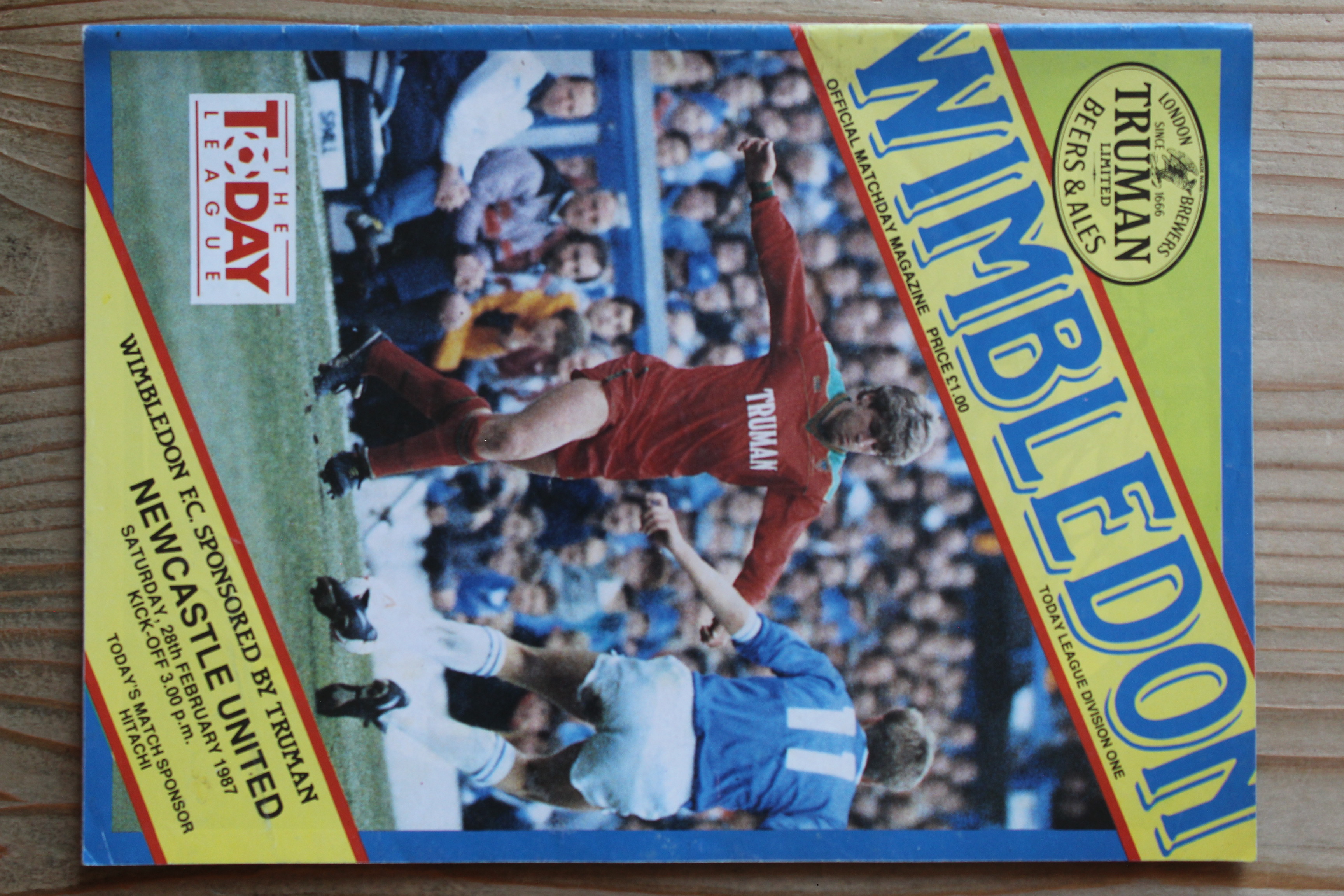 Wimbledon v Newcastle United FC