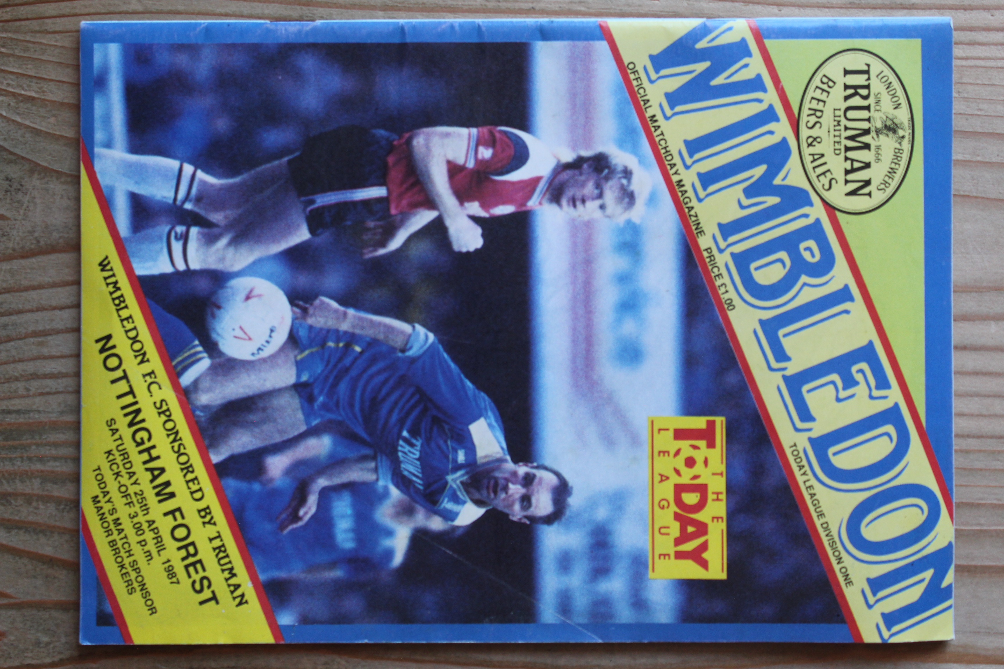 Wimbledon v Nottingham Forest FC