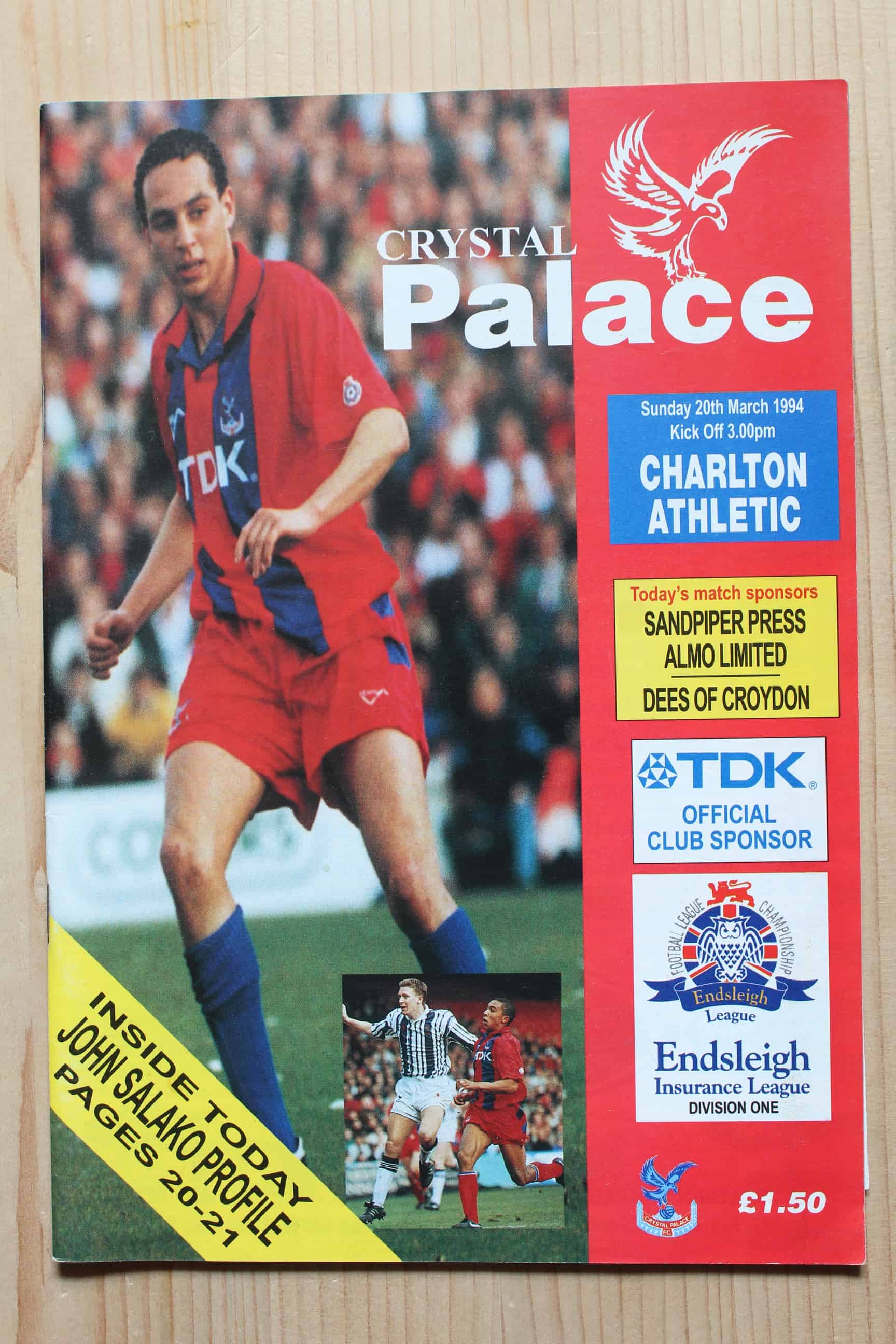 Crystal Palace FC v Charlton Athletic FC