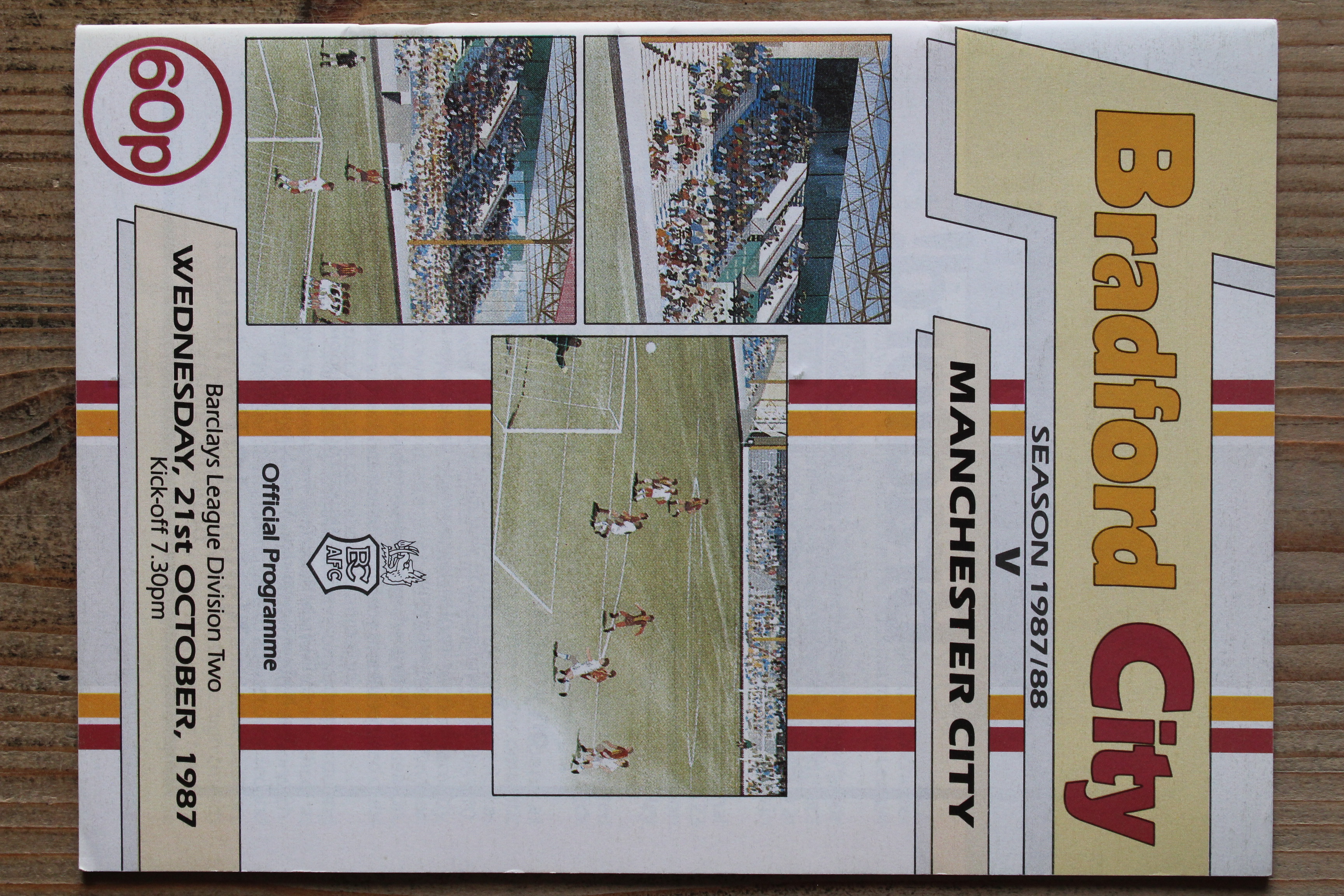 Bradford City FC v Manchester City FC