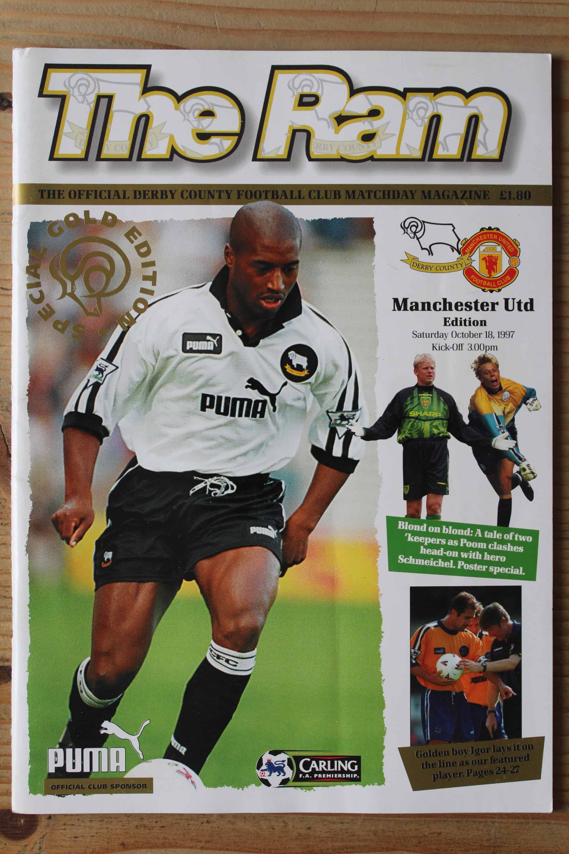 Derby County FC v Manchester United FC