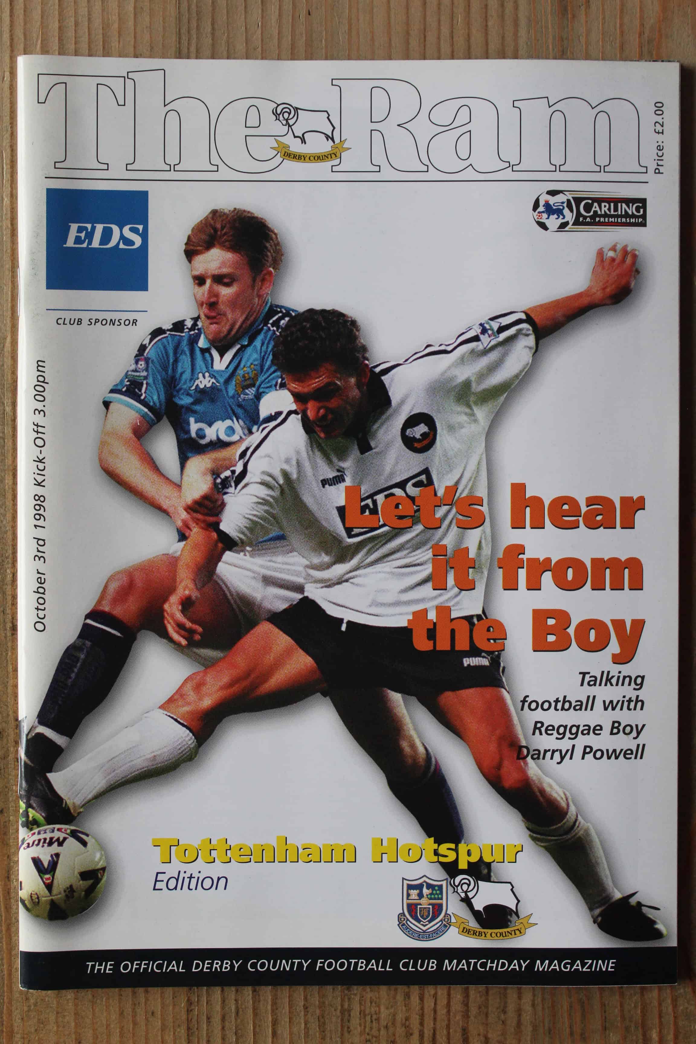 Derby County FC v Tottenham Hotspur FC