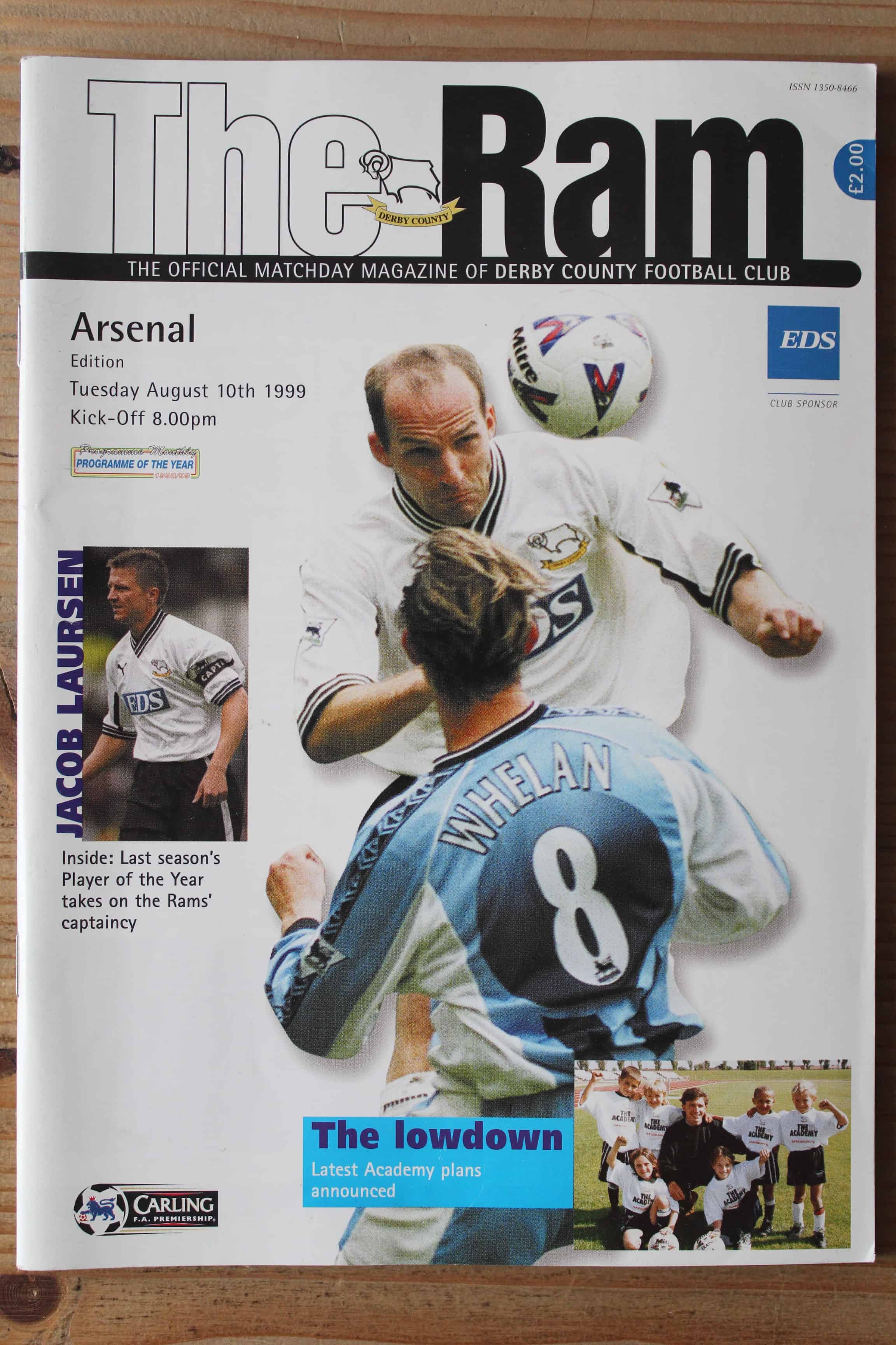 Derby County FC v Arsenal FC