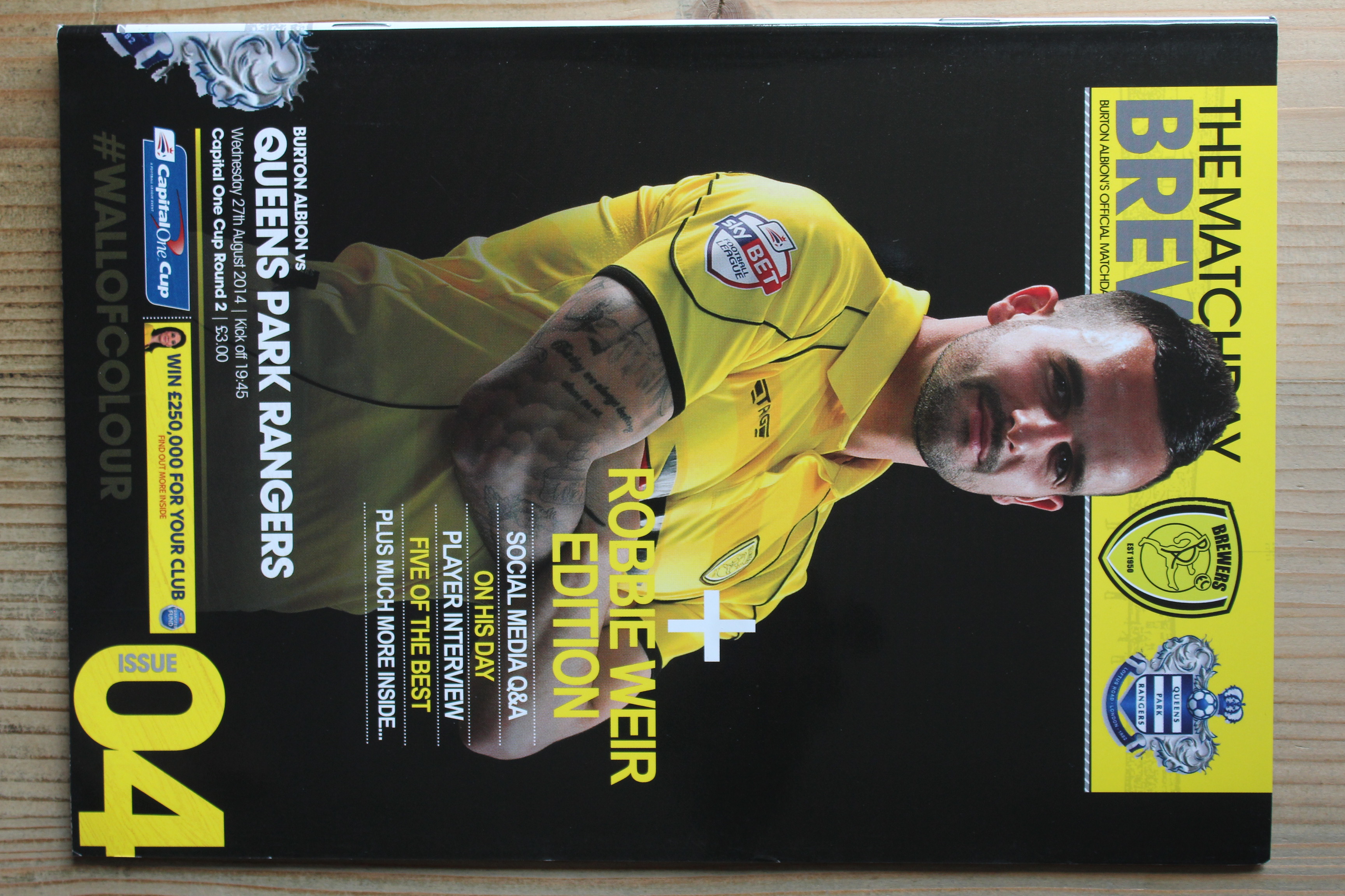 Burton Albion FC v Queens Park Rangers FC