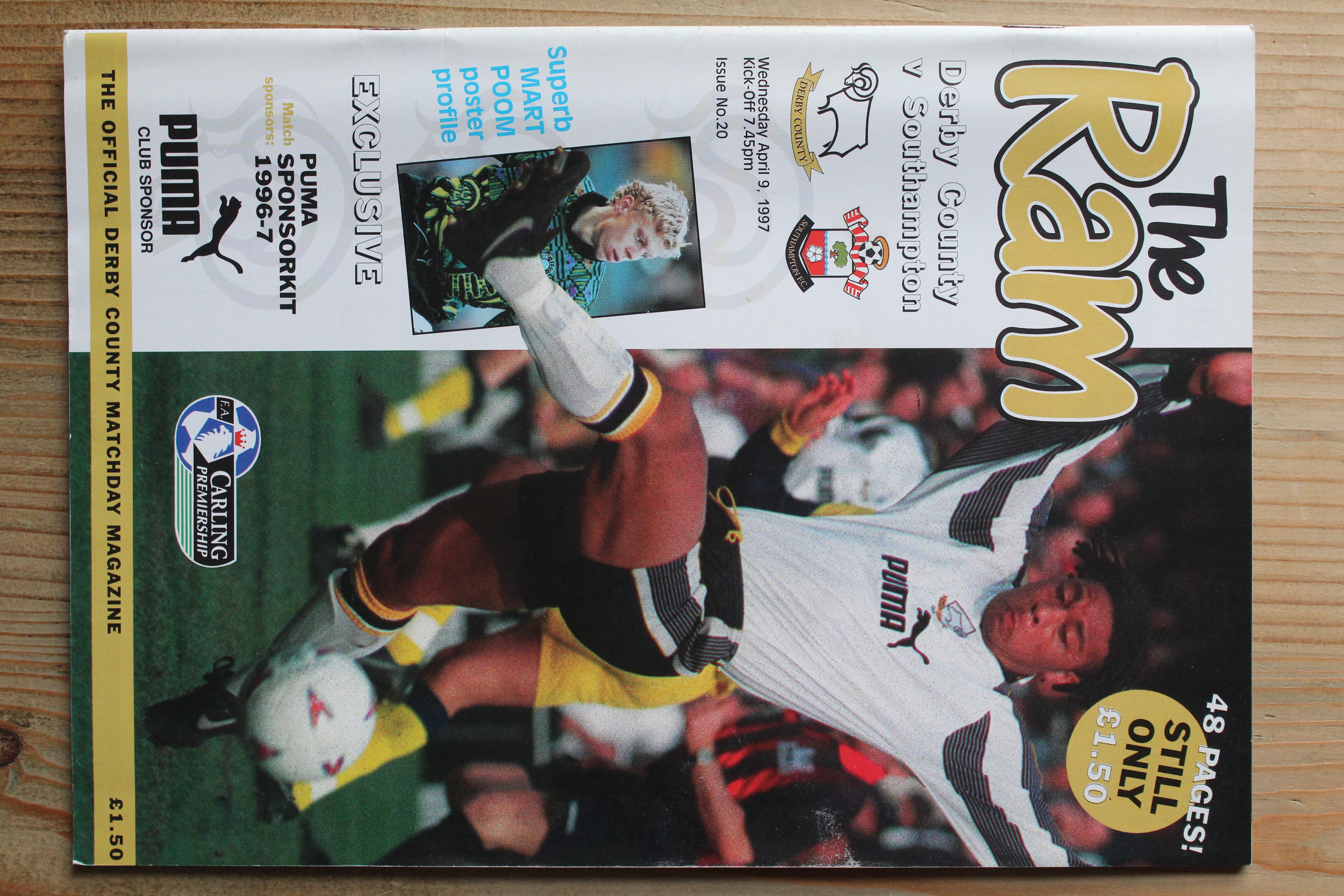 Derby County FC v Southampton FC