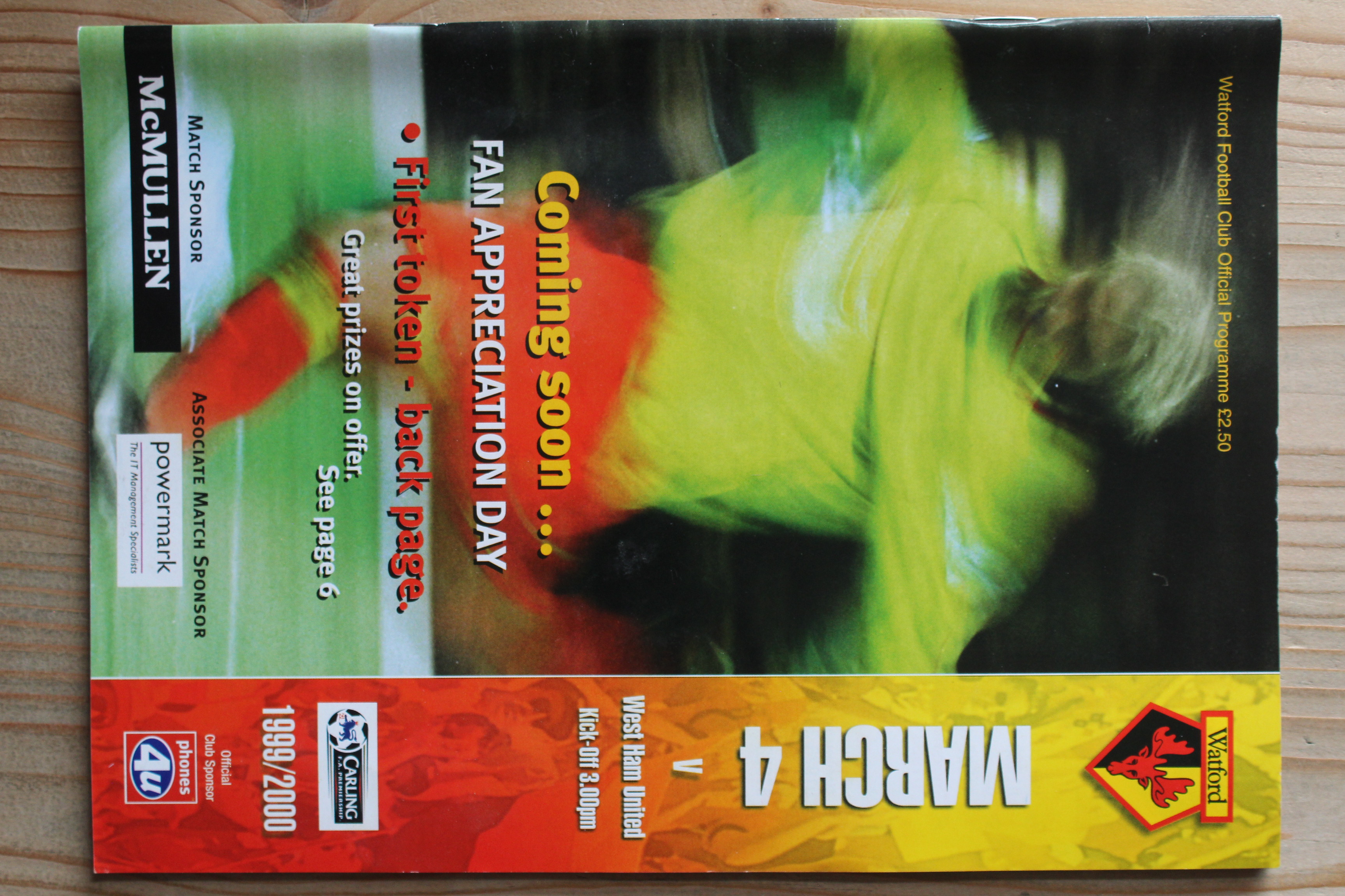 Watford FC v West Ham United FC