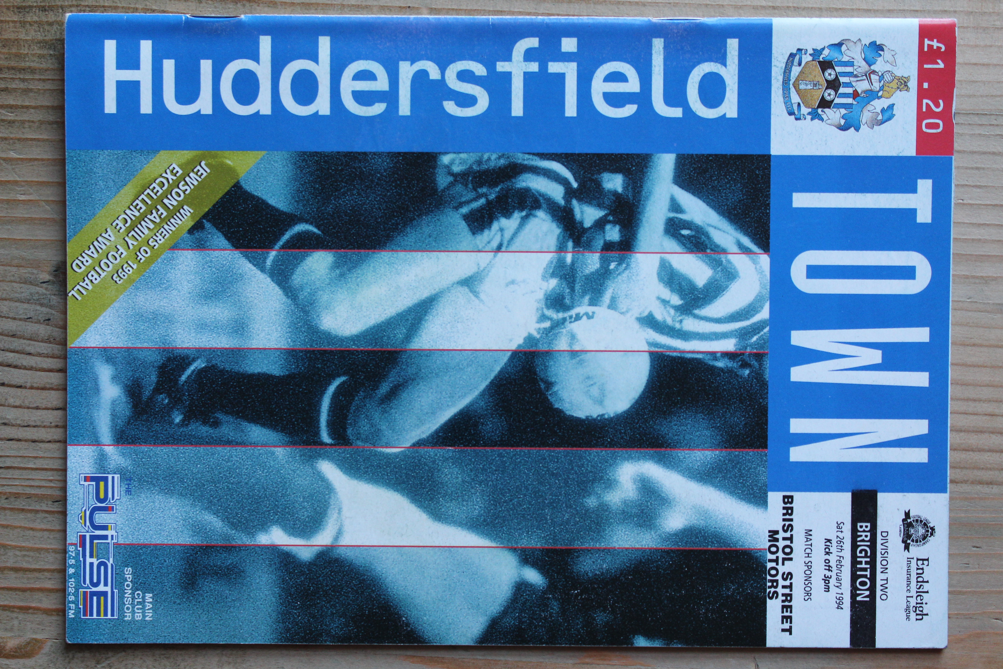 Huddersfield Town FC v Brighton & Hove Albion FC