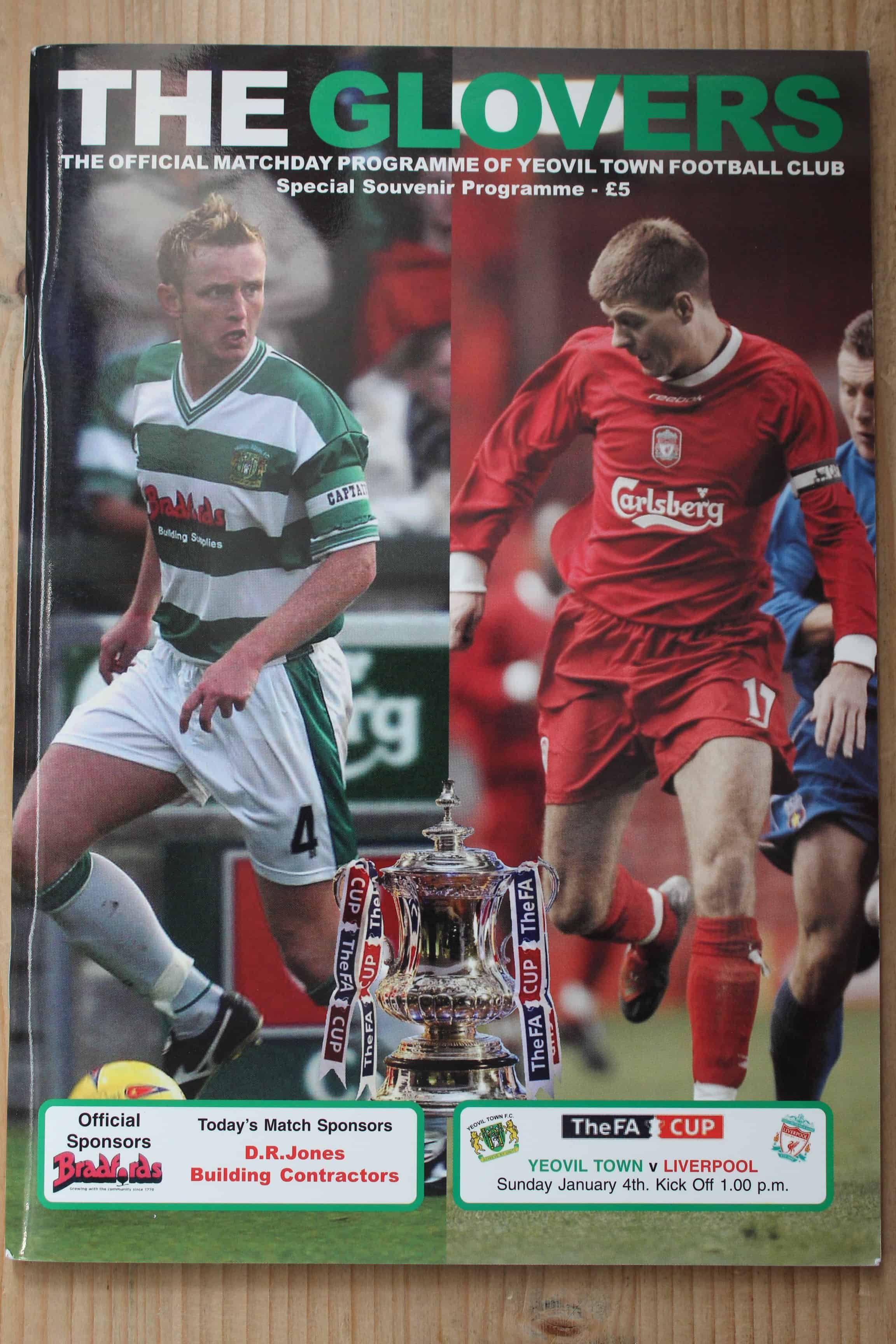 Yeovil Town FC v Liverpool FC