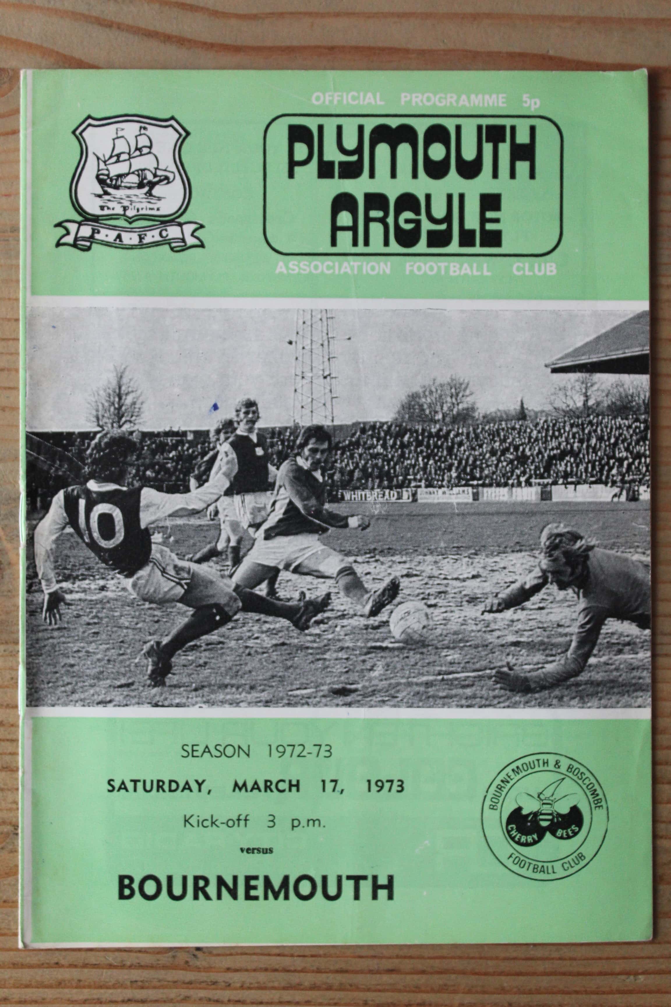 Plymouth Argyle FC v AFC Bournemouth