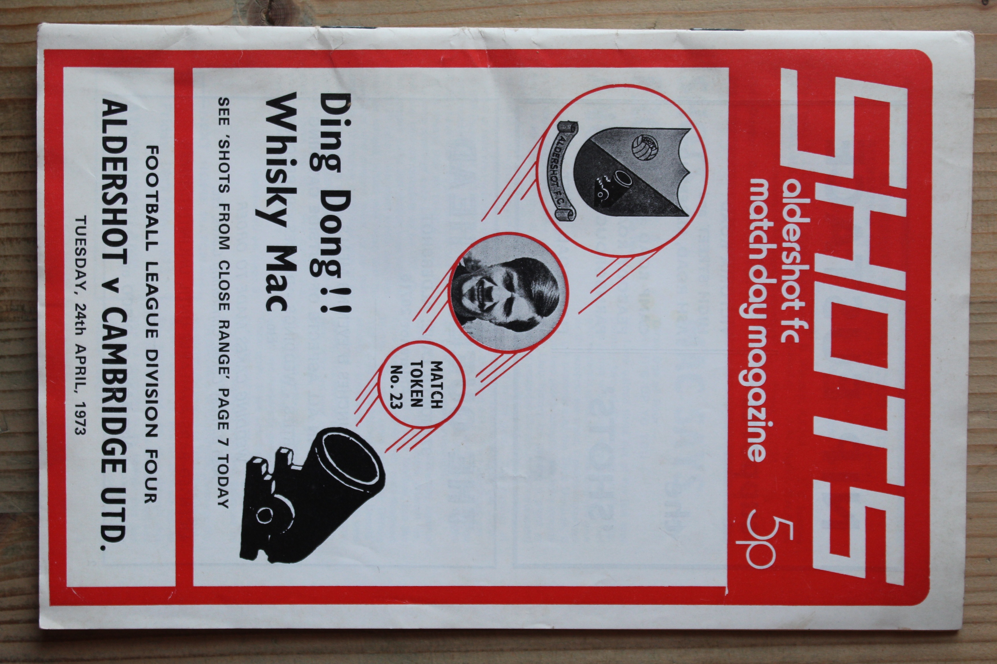 Aldershot F.C v Cambridge United FC