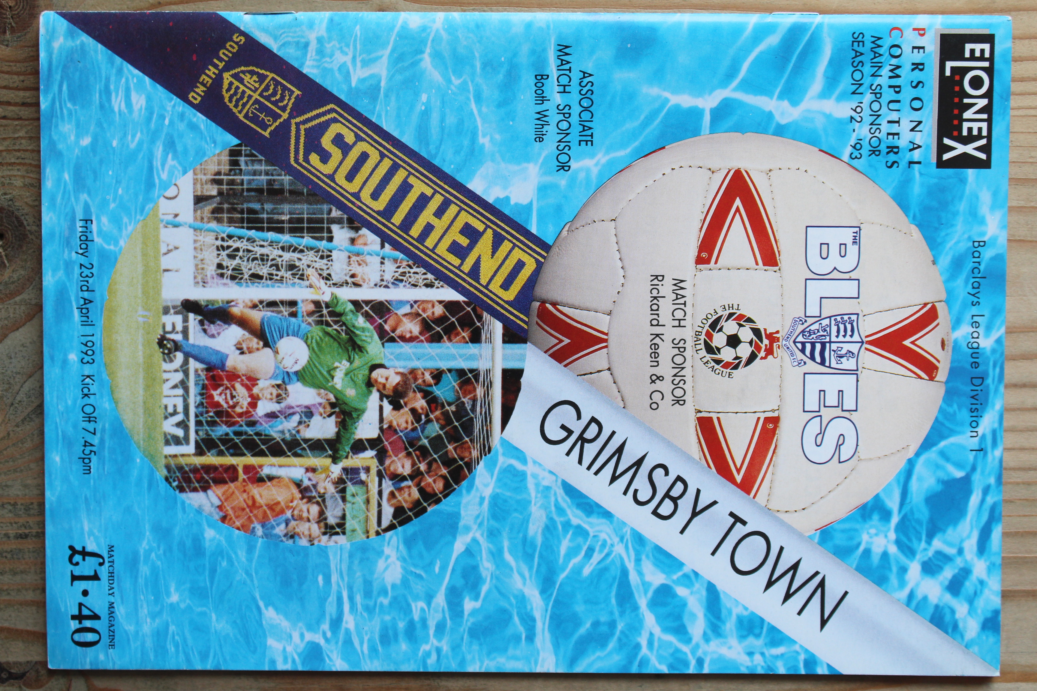 Southend United FC v Grimsby Town FC