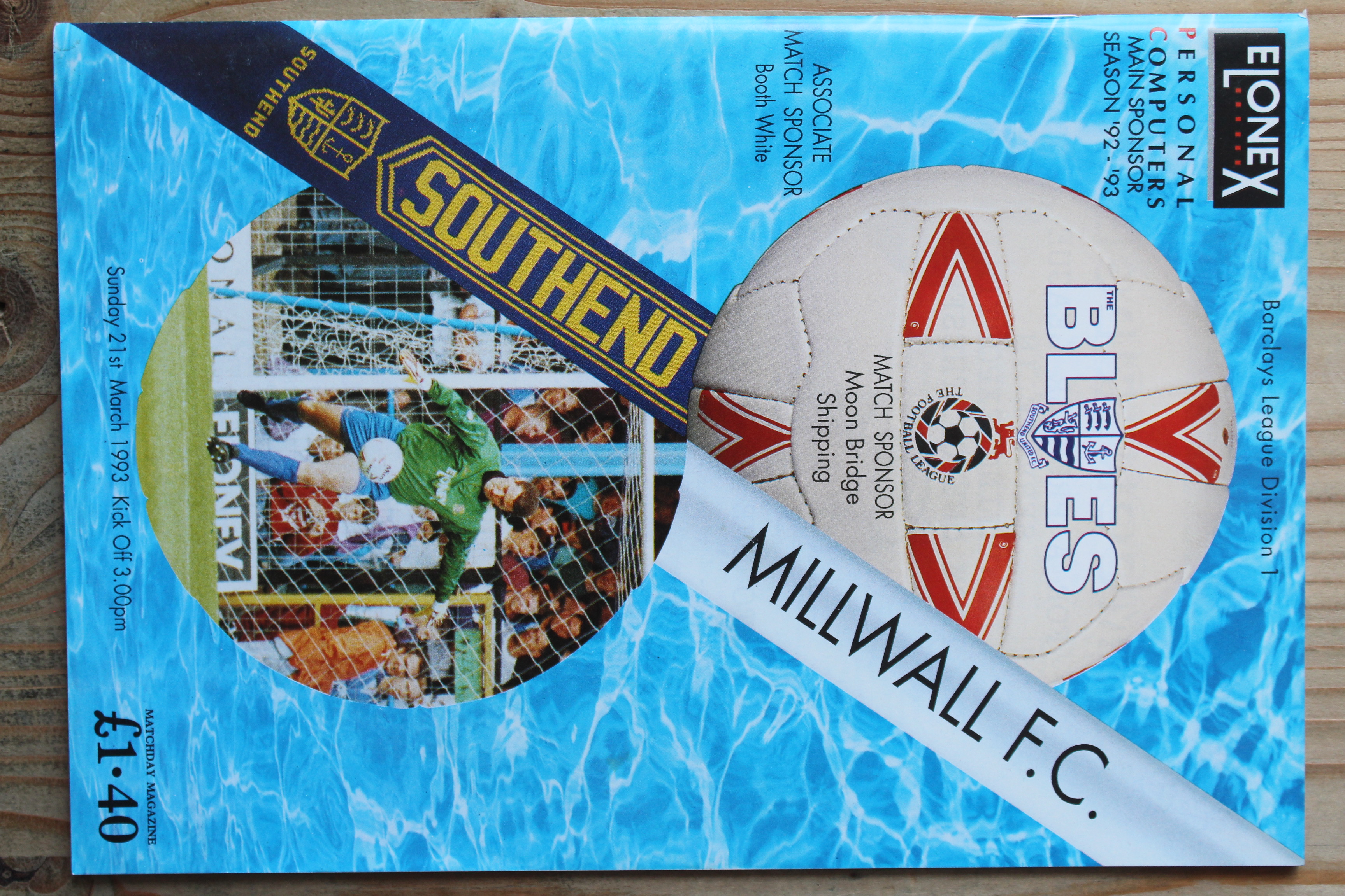 Southend United FC v Millwall FC