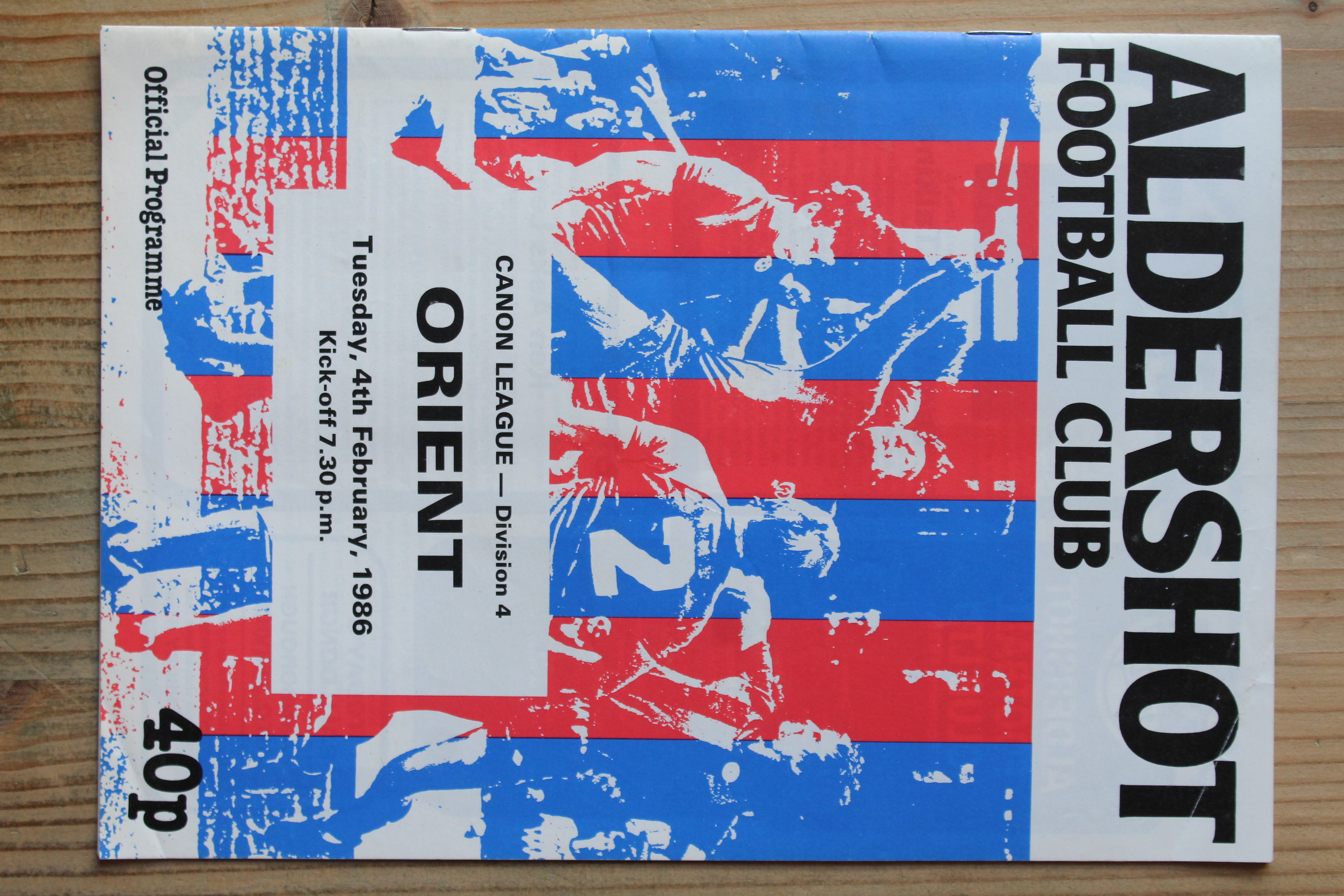 Aldershot F.C v Orient