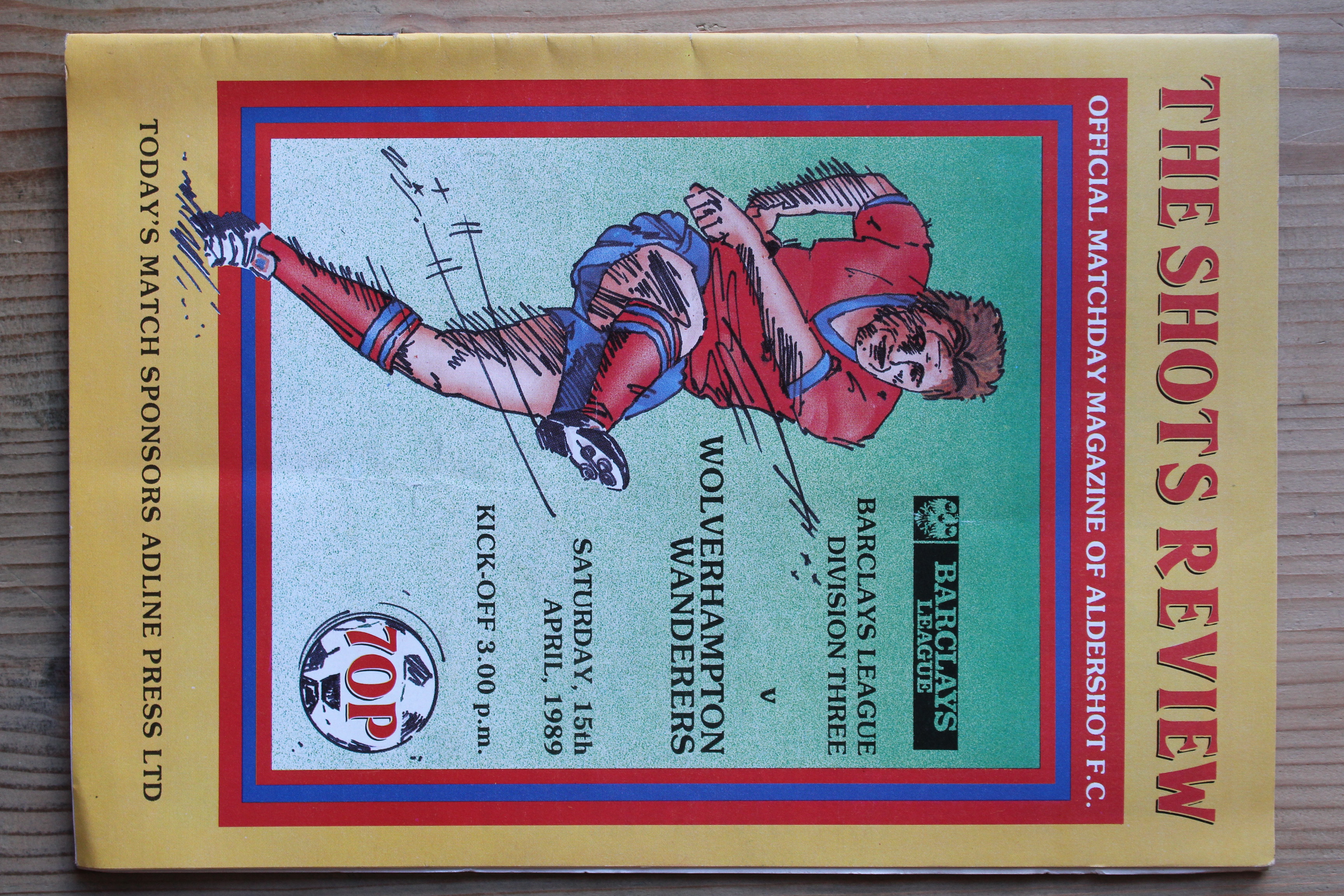 Aldershot F.C v Wolverhampton Wanderers FC