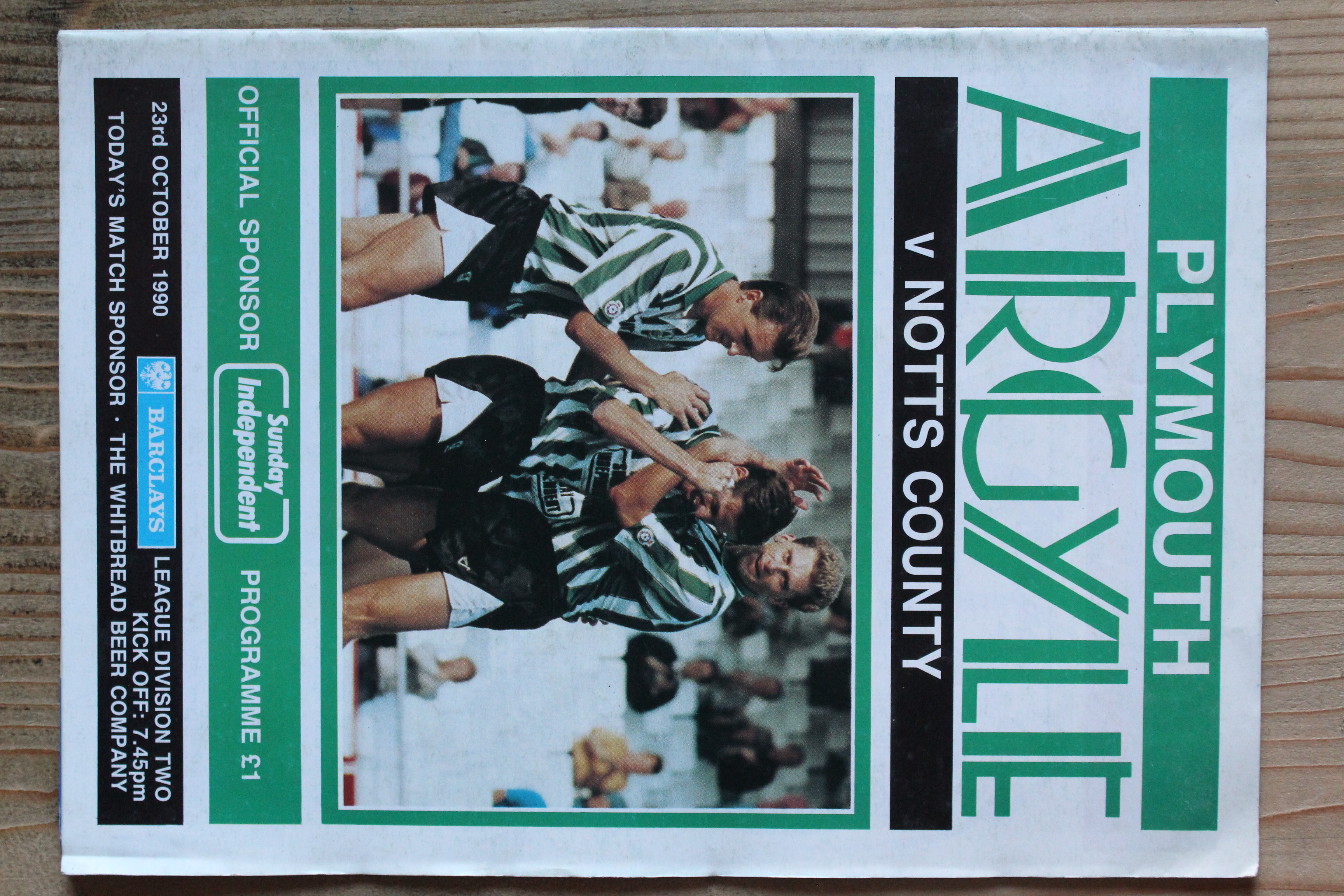 Plymouth Argyle FC v Notts County FC