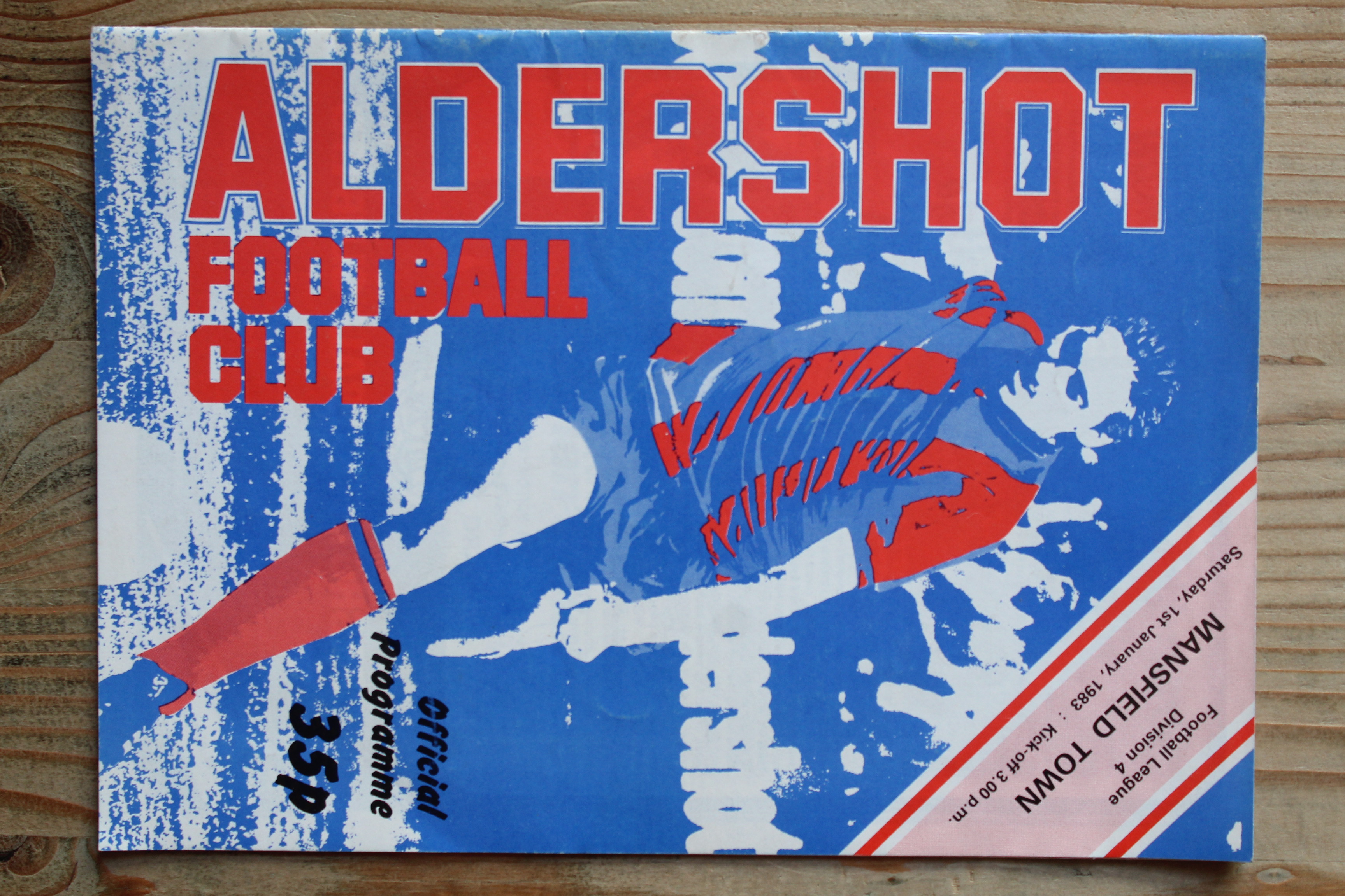 Aldershot F.C v Mansfield Town FC