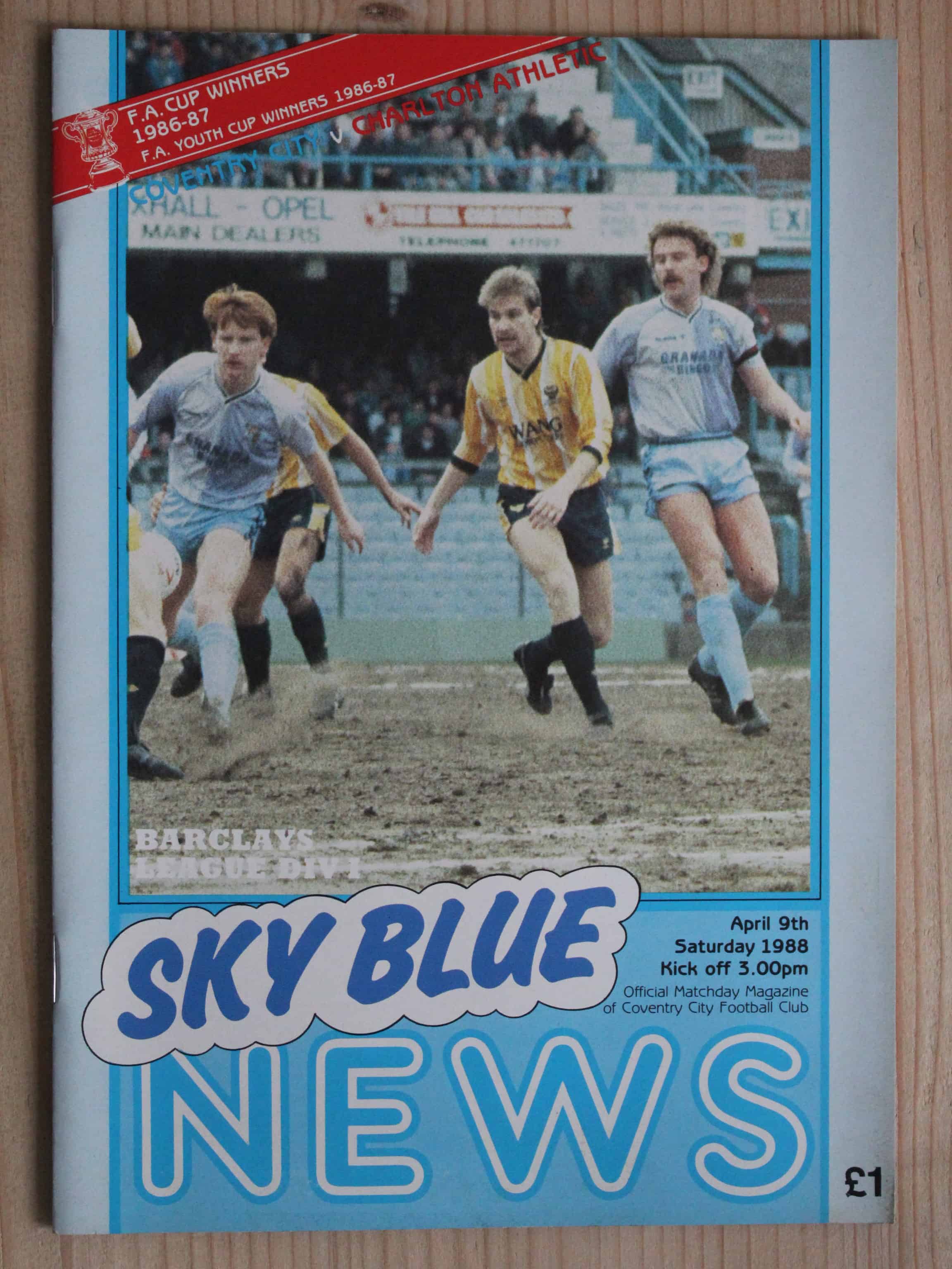 Coventry City FC v Charlton Athletic FC