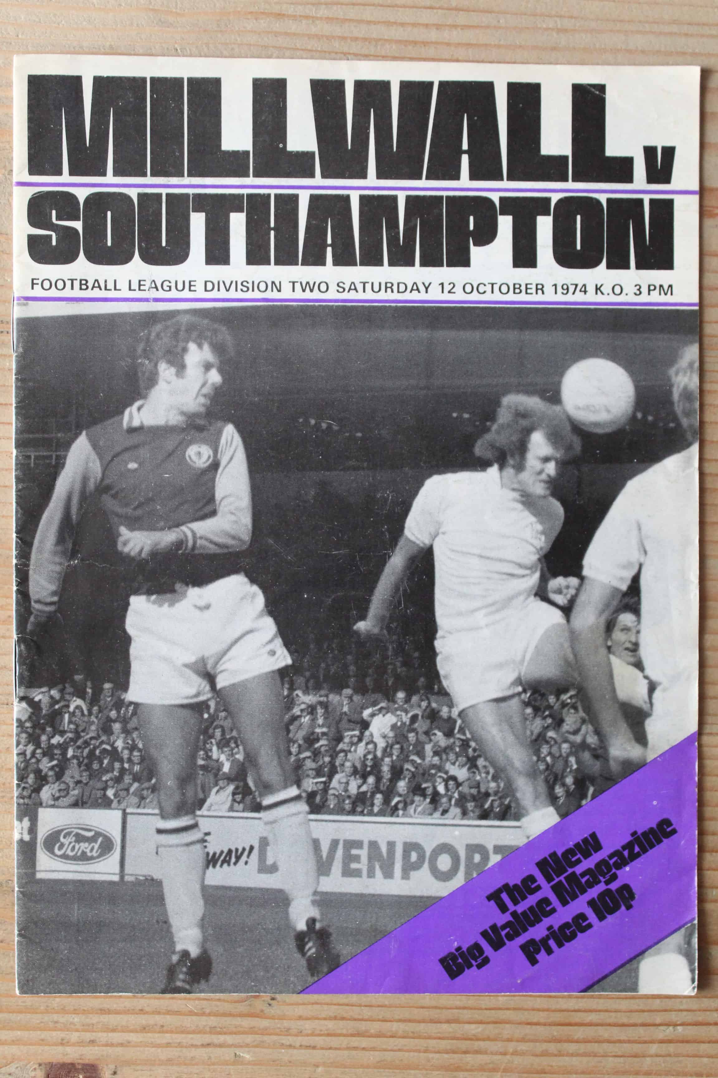 Millwall FC v Southampton FC