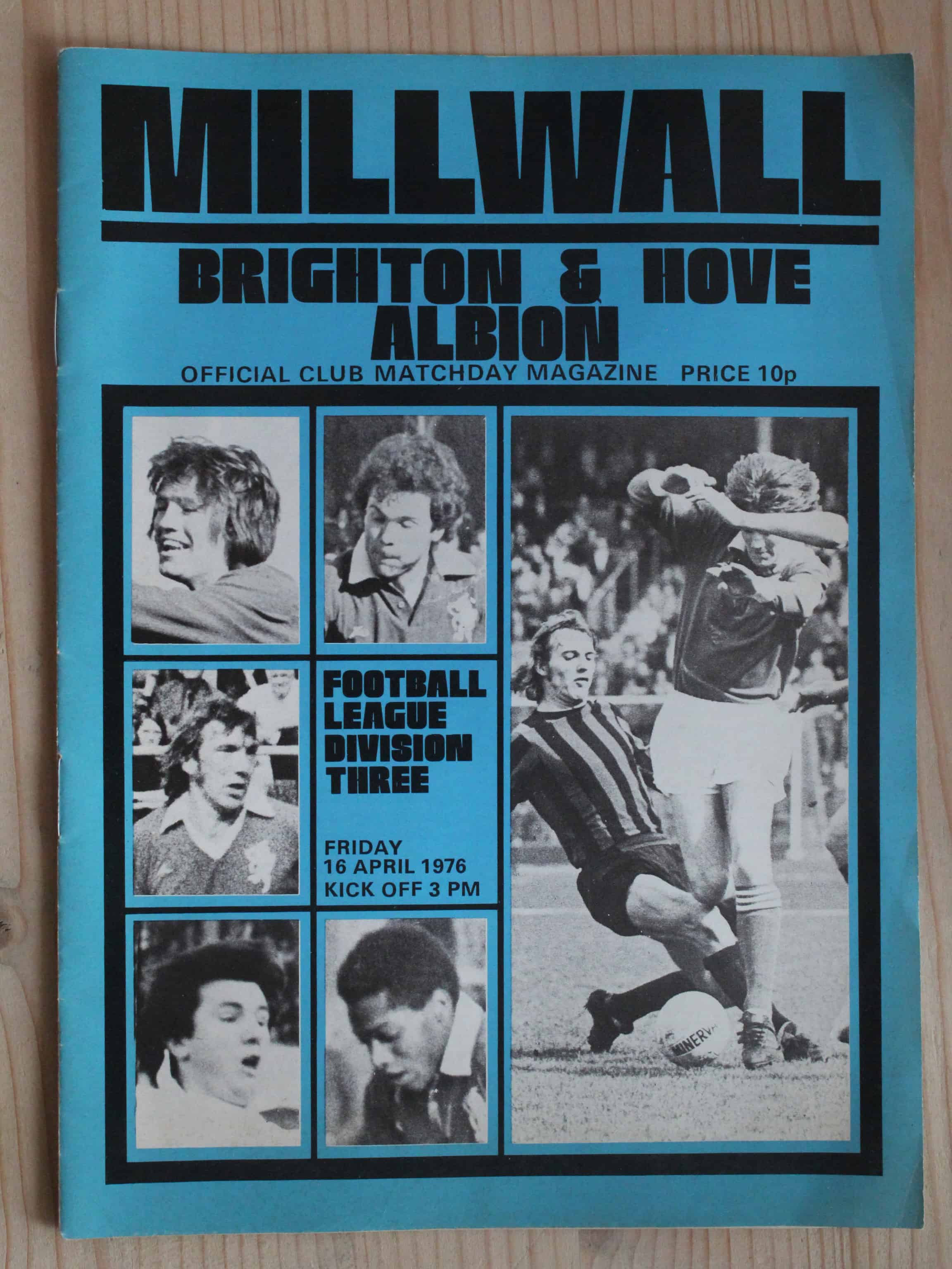 Millwall FC v Brighton & Hove Albion FC