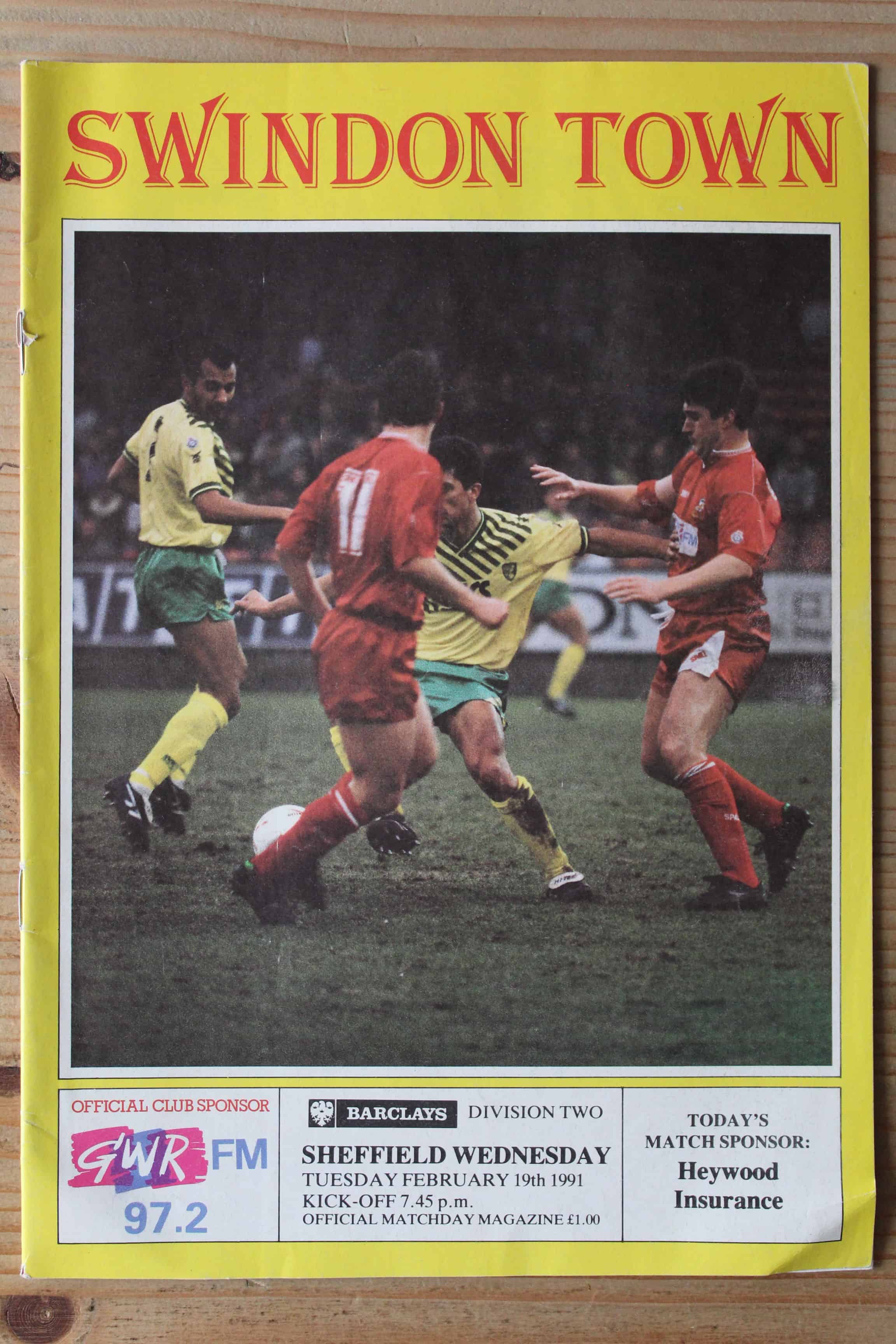 Swindon Town FC v Sheffield Wednesday FC 