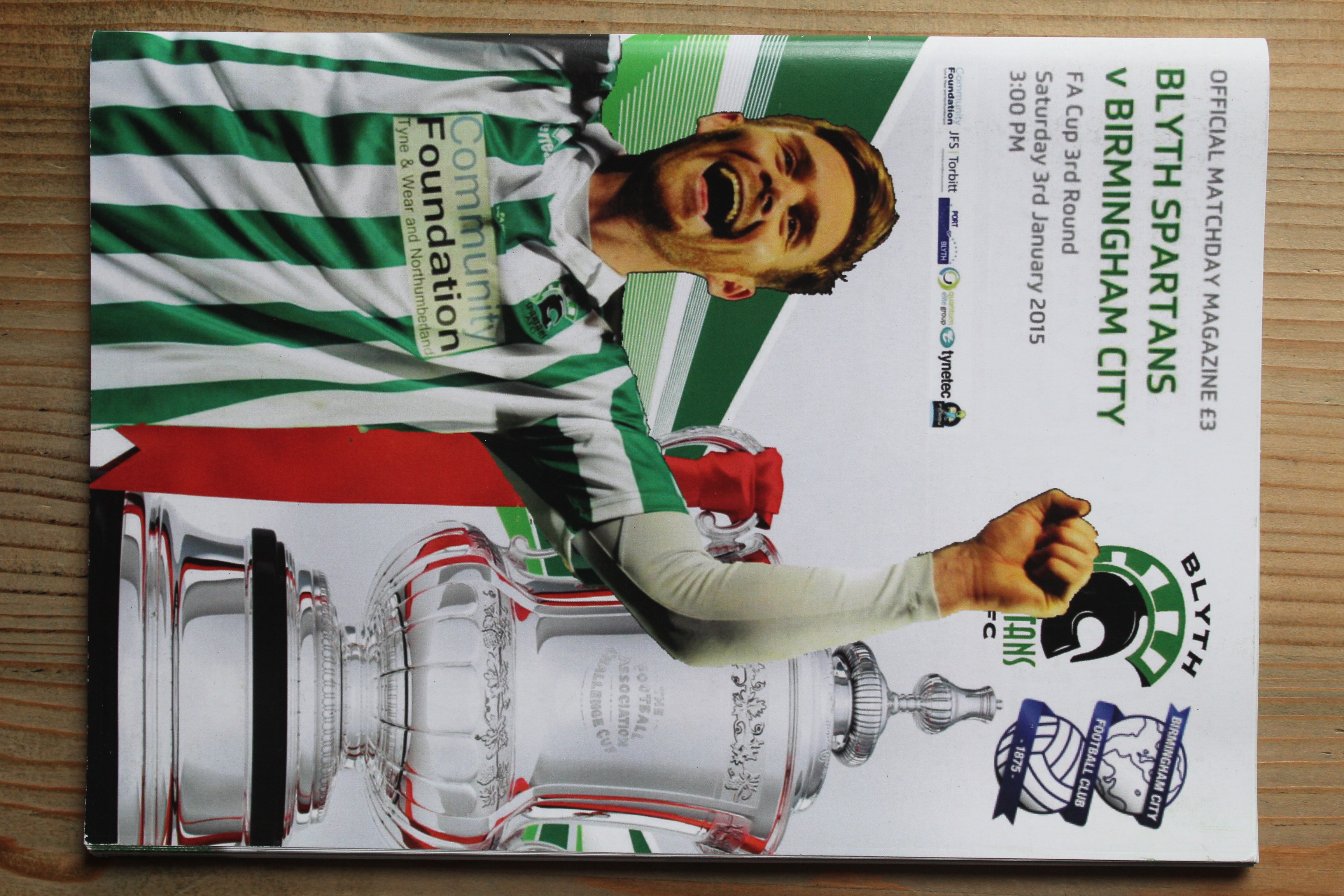 Blyth Spartans v Birmingham City FC