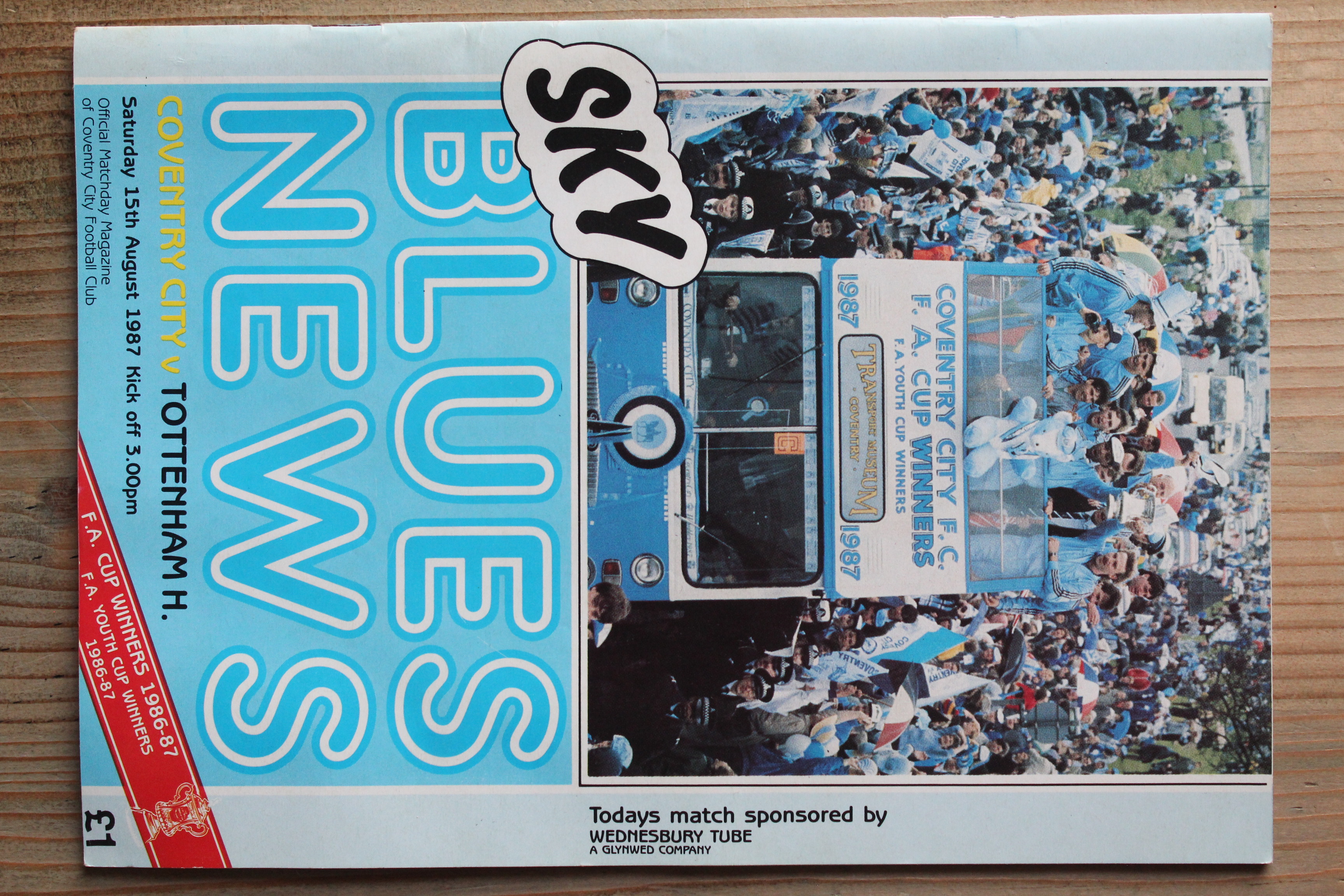 Coventry City FC v Tottenham Hotspur FC