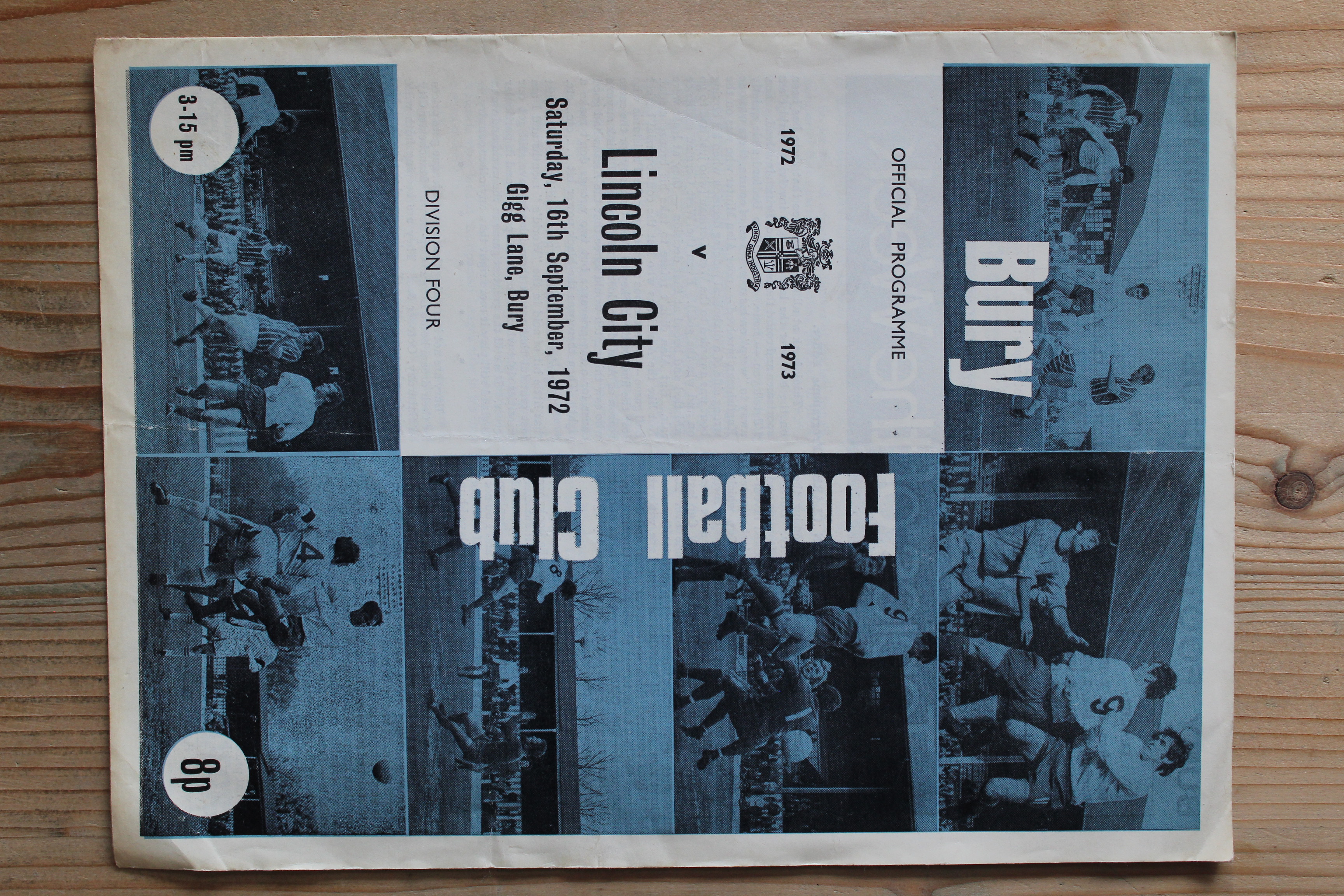 Bury FC v Lincoln City FC